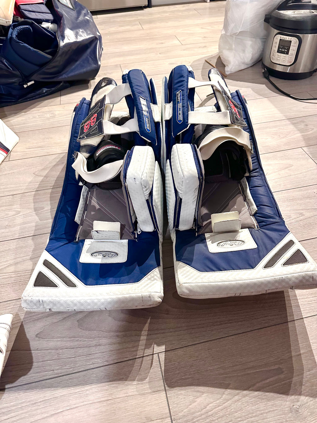NCAA Brian Optik 2 32+1 Full Right Pro Stock Goalie Full Set