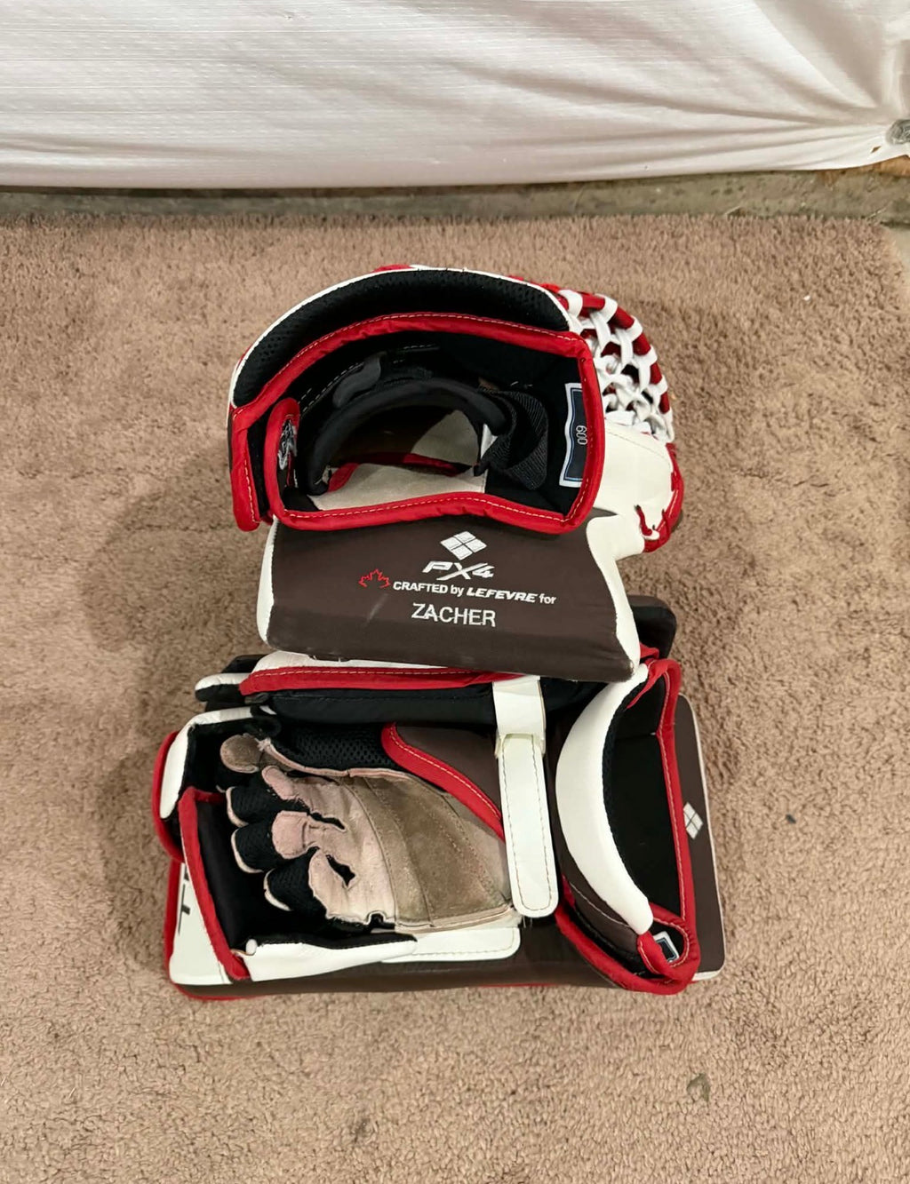 True HZRDUS Px4 33+2 Goalie pro stock Full Set