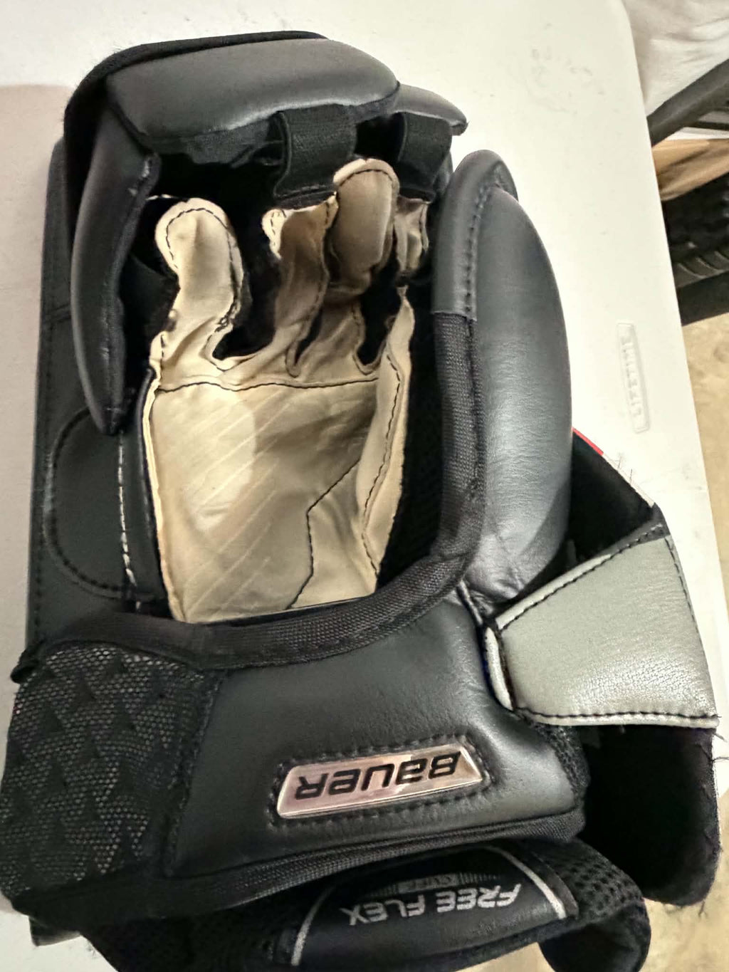 Bauer Supreme 2S Pro Digit Print Regular Pro Stock goalie glove and blocker set