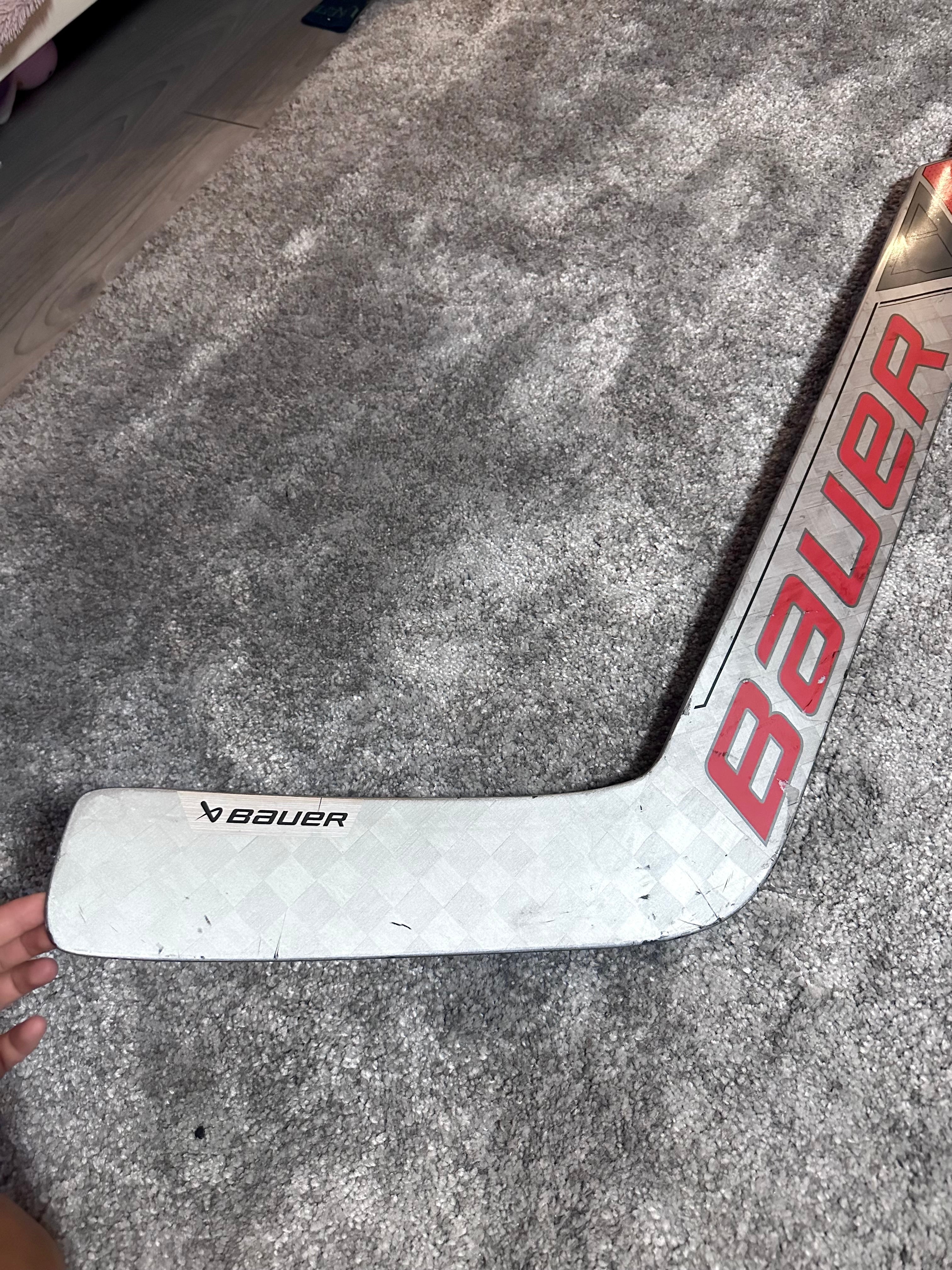 NCAA Bauer mach Full Right 25" Pro Stock Goalie Stick
