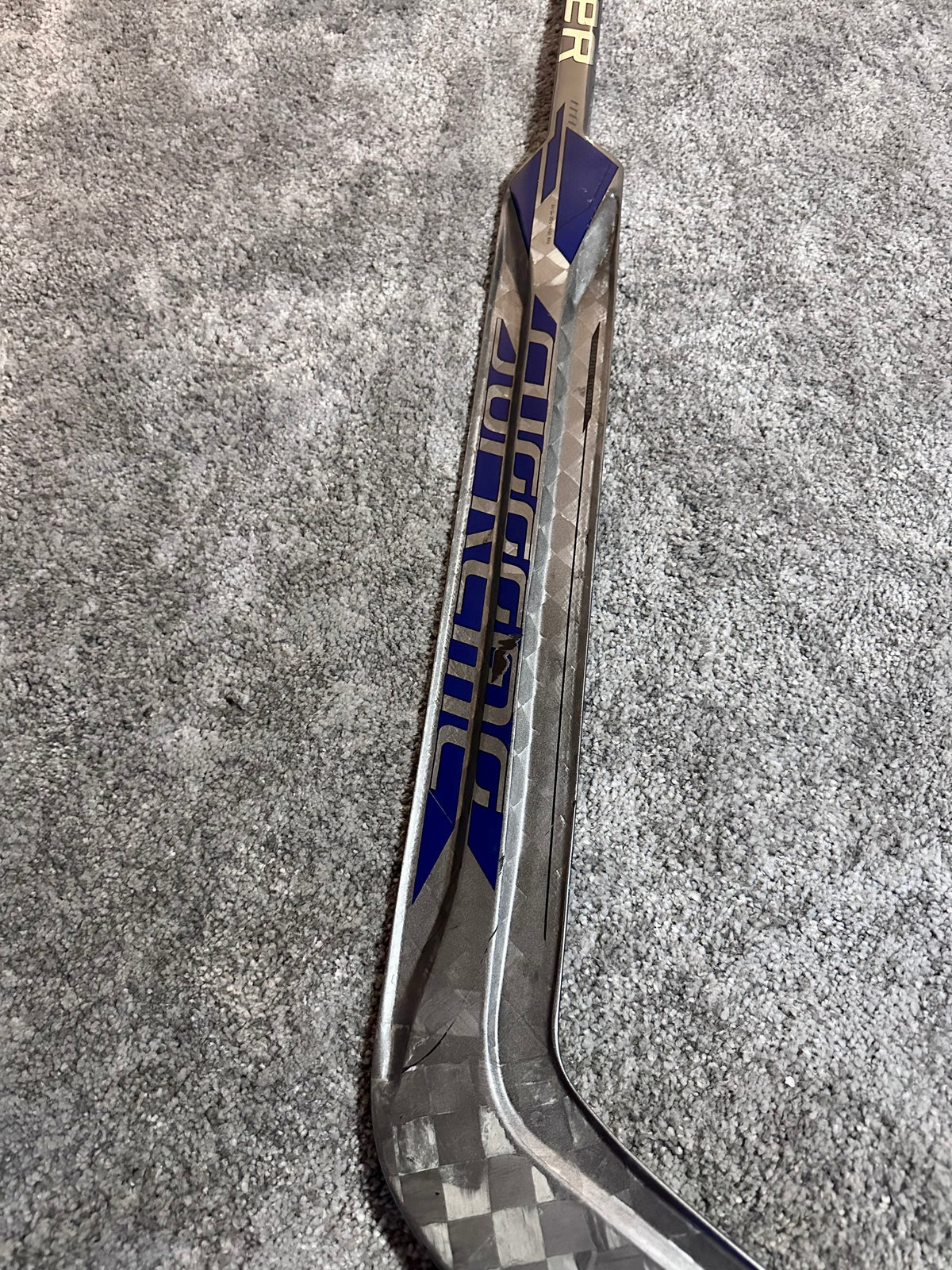 NCAA Bauer Mach 25” Full Right Pro Stock Goalie Stick #4