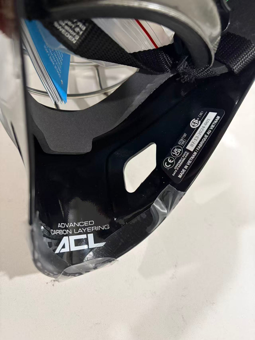 New Bauer NME One pro goalie mask