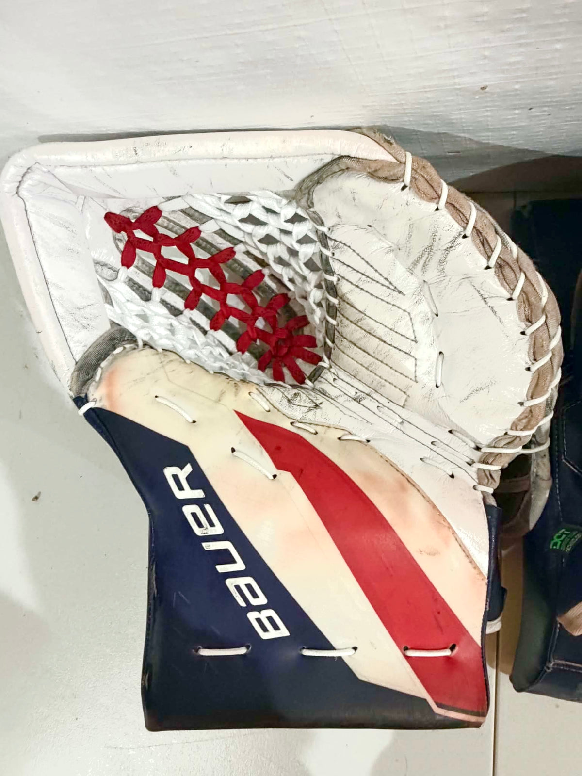 Bauer Supreme Shadow Regular Pro Stock glove and blocker set