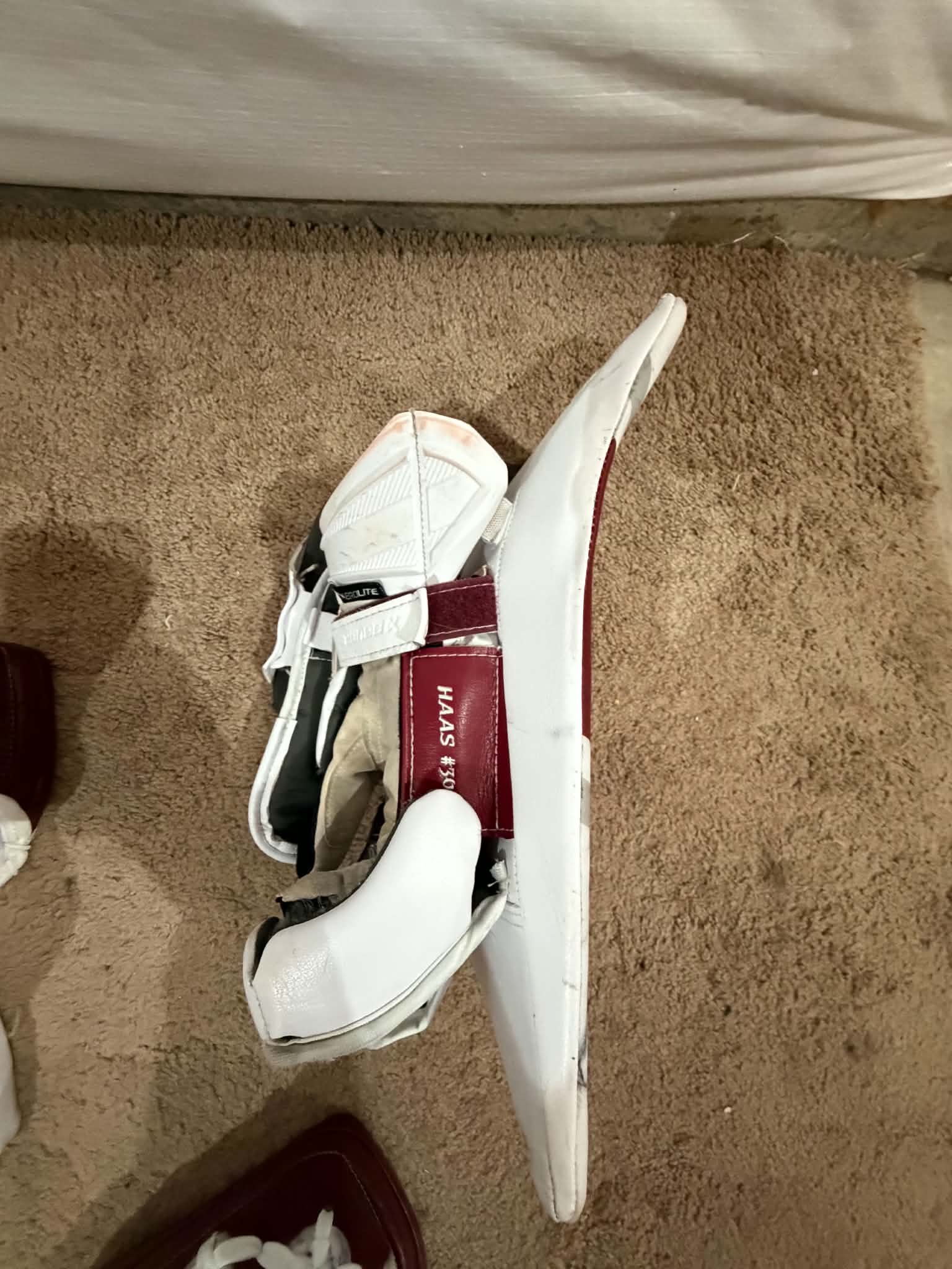 NCAA Bauer Hyperlite 2 35+1 Pro Stock Goalie Full Set