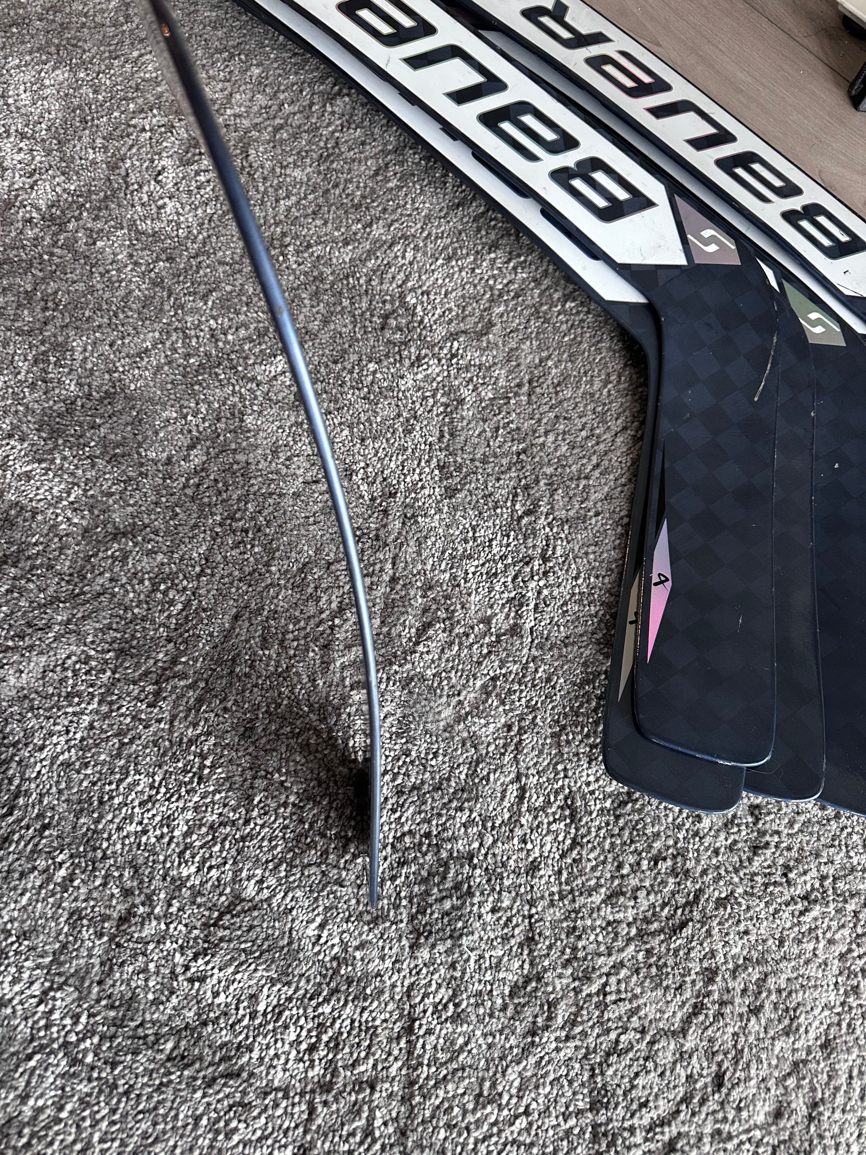 NCAA Bauer Shadow 24” Full Right Pro Stock Goalie stick #4