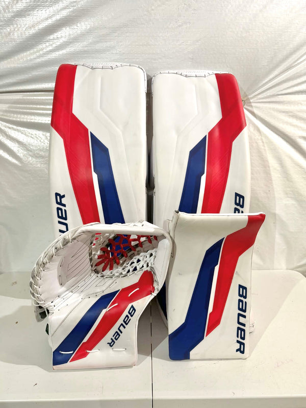 Bauer Supreme Shadow Full Right 35+1 Goalie Pro Stock Full Set