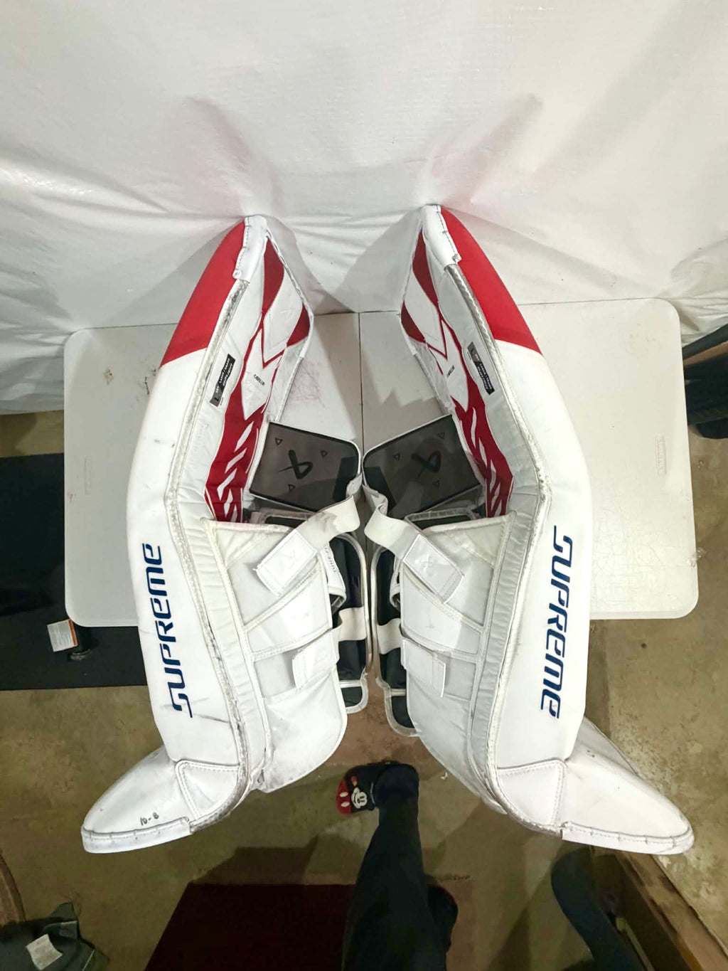 Bauer Supreme Shadow Full Right 35+1 Goalie Pro Stock Full Set