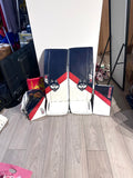 NCAA Brian’s / Vaughn Custom Optik 2 32+1 Full Right Pro Stock Goalie Full Set