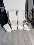 Bauer Hyperlite 2 / Mach White Pro Stock Goalie Full Set