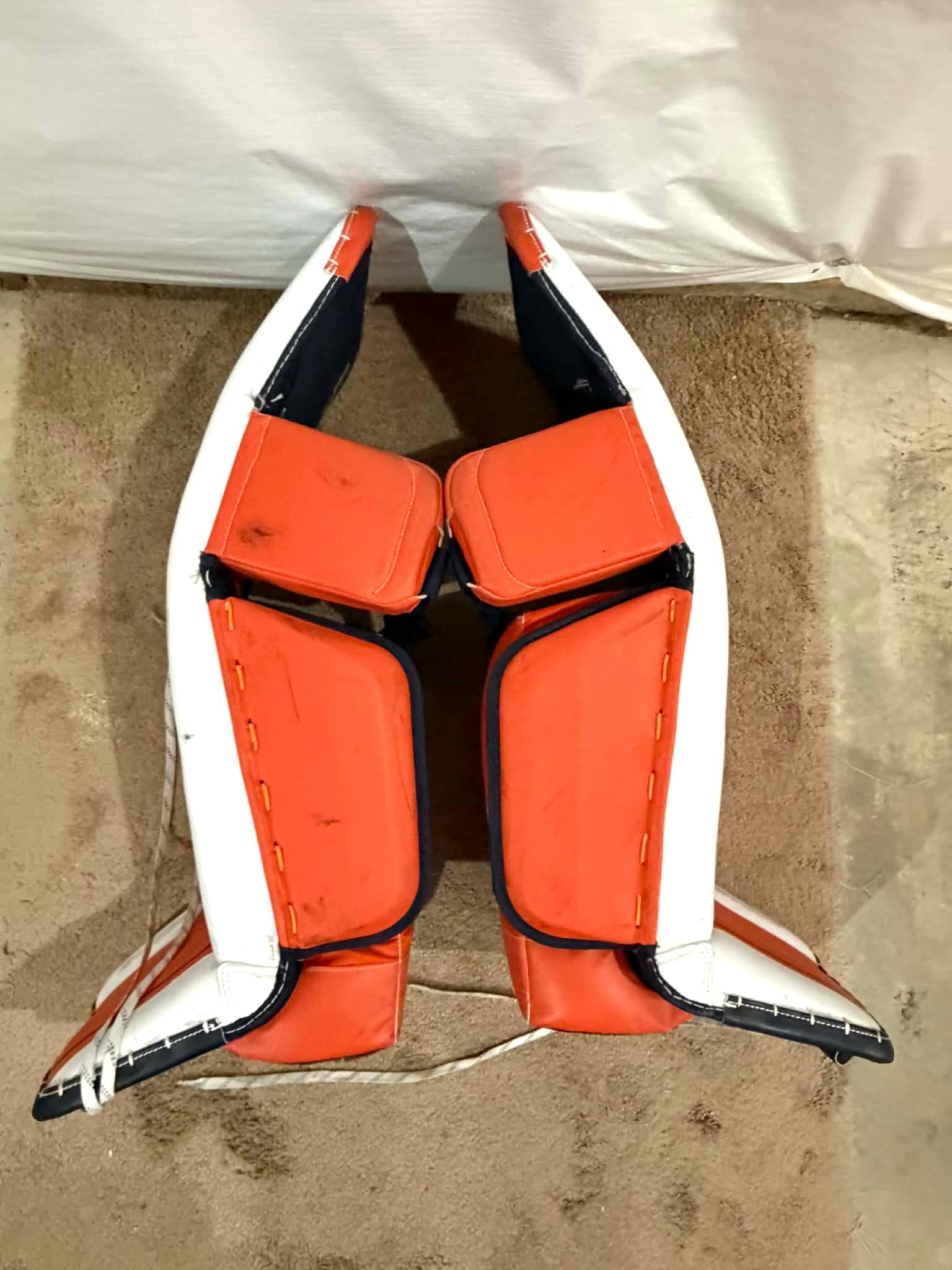 OHL Bauer Shadow Full Right 36+1 pro stock Goalie Full Set