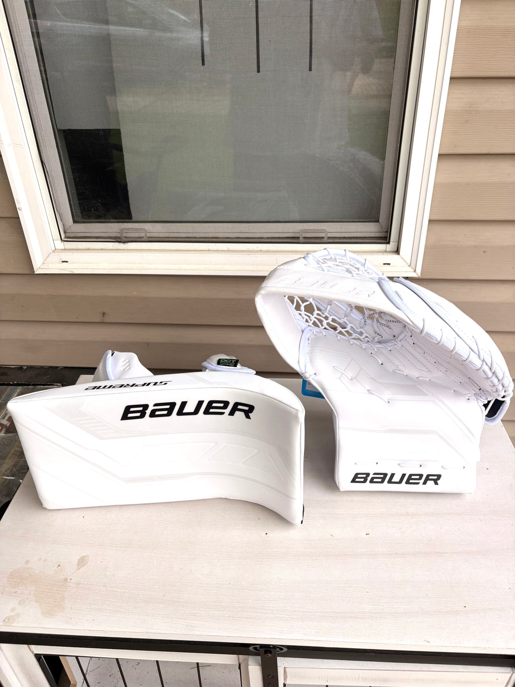 New Bauer supreme Fuse pro goalie full set