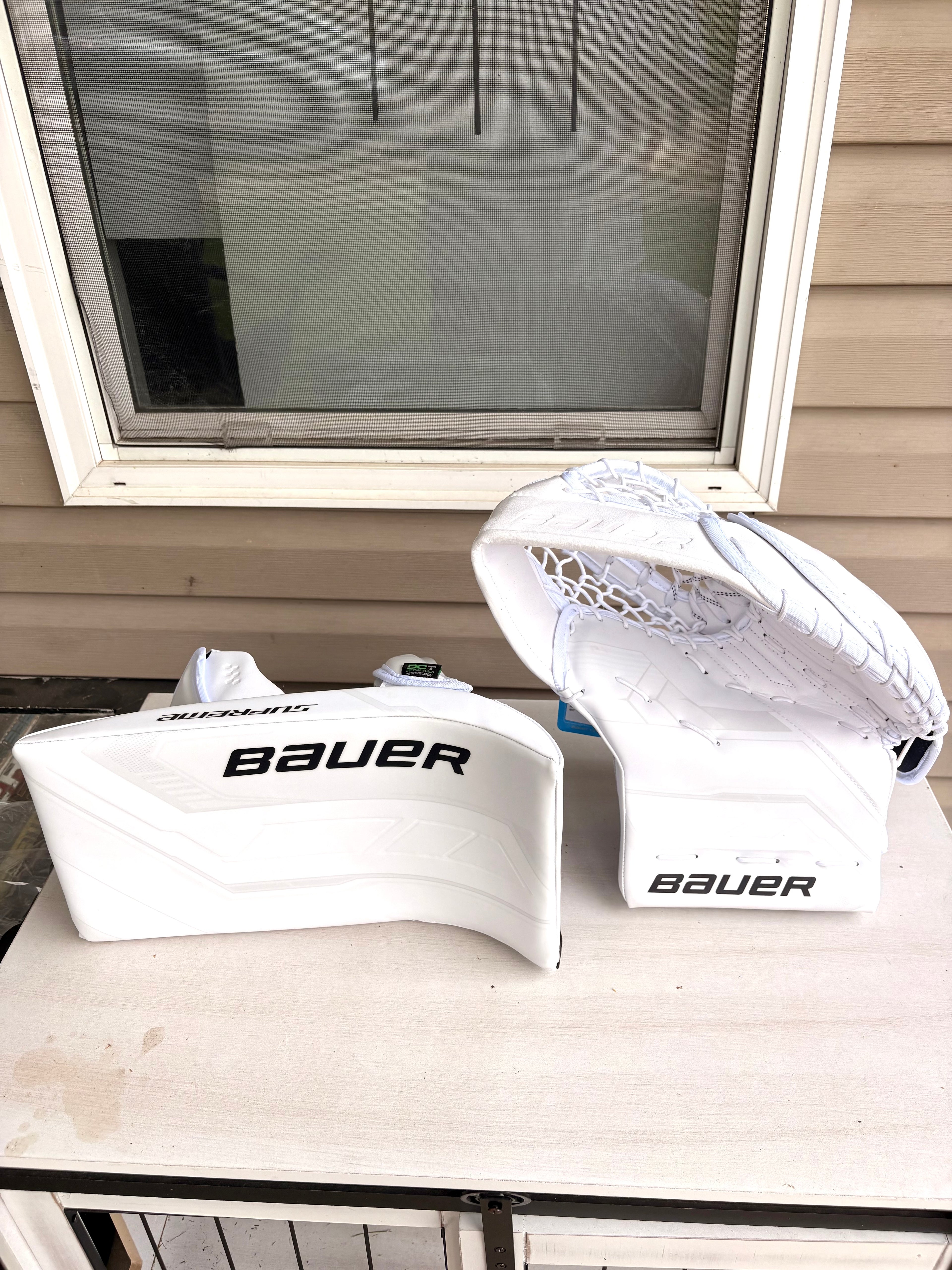 New Bauer supreme Fuse pro goalie full set