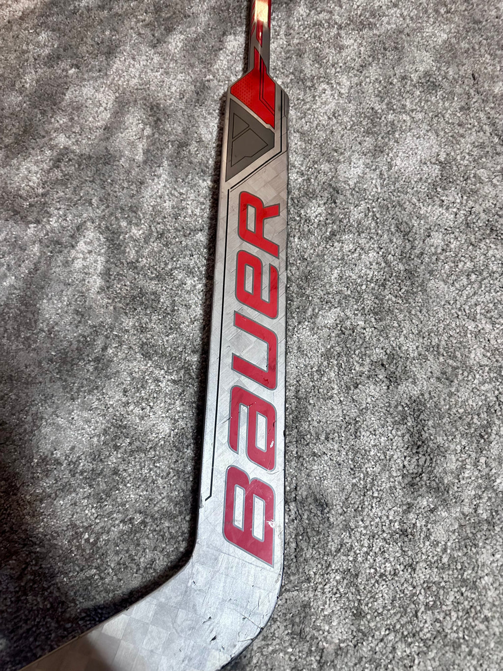 NCAA Bauer mach Full Right 25" Pro Stock Goalie Stick