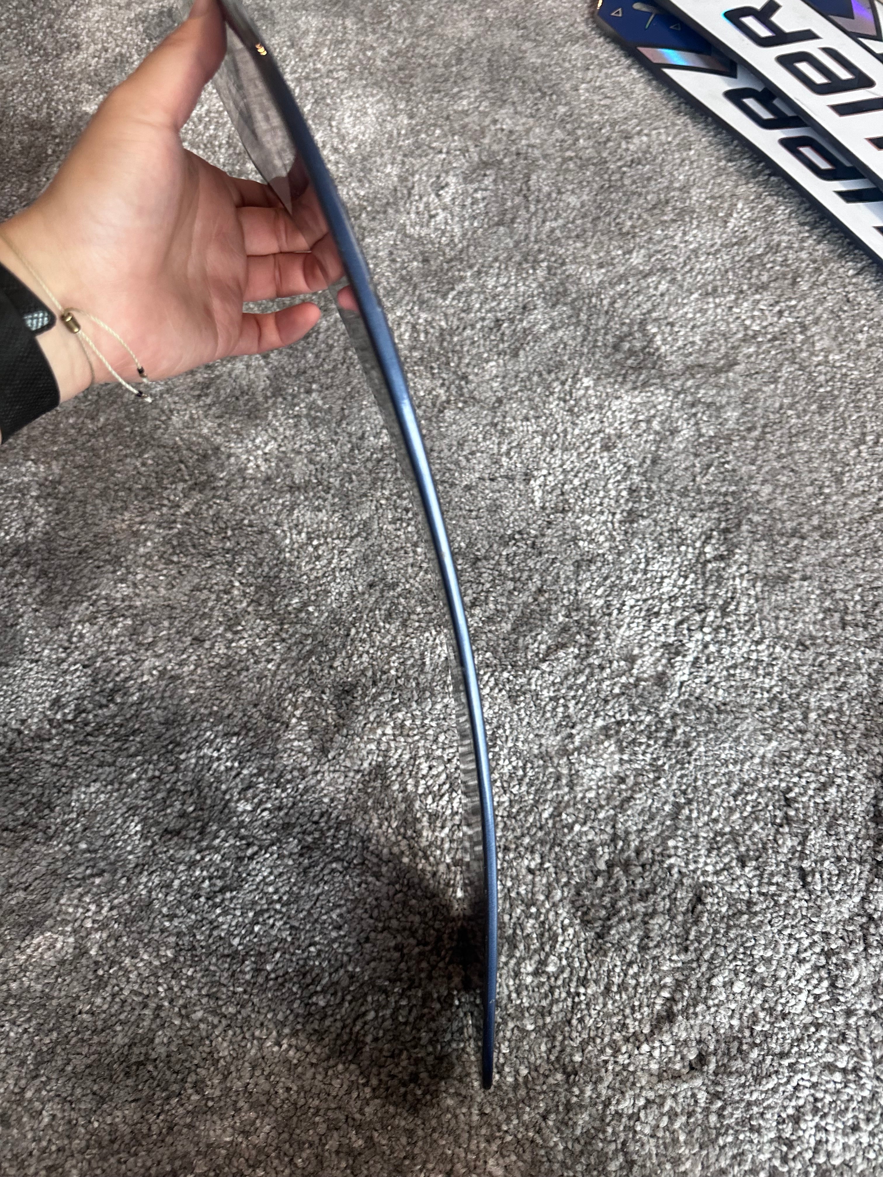 NCAA Bauer Shadow Full Right 24" Navy Pro Stock Goalie Stick #2