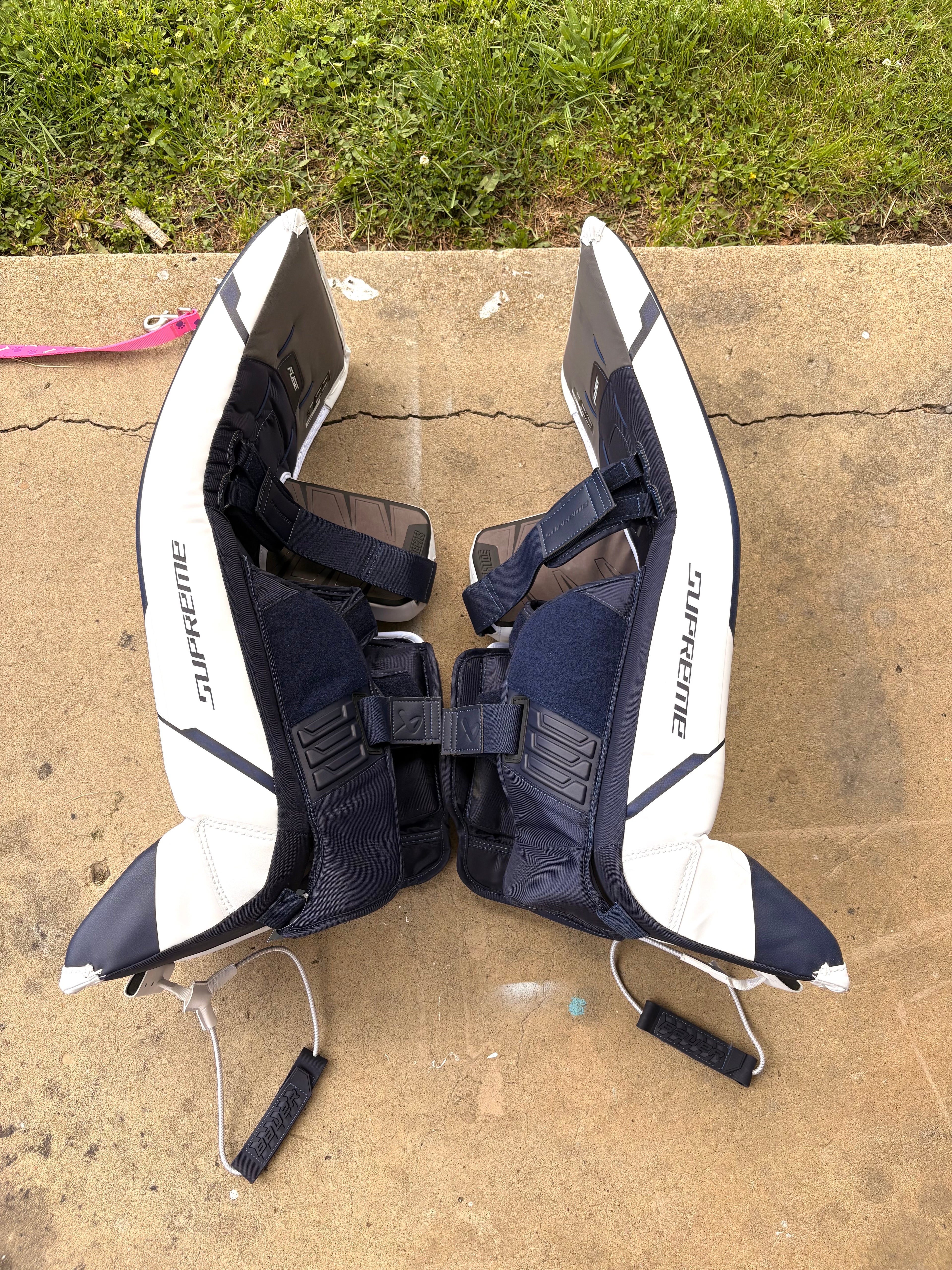 New Bauer supreme Fuse goalie full set
