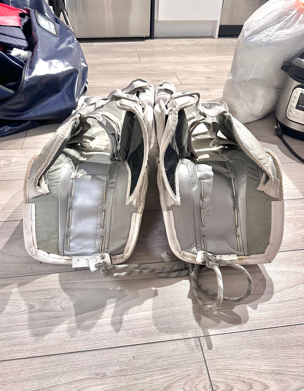 Bauer Hyperlite 2 / Mach White Pro Stock Goalie Full Set