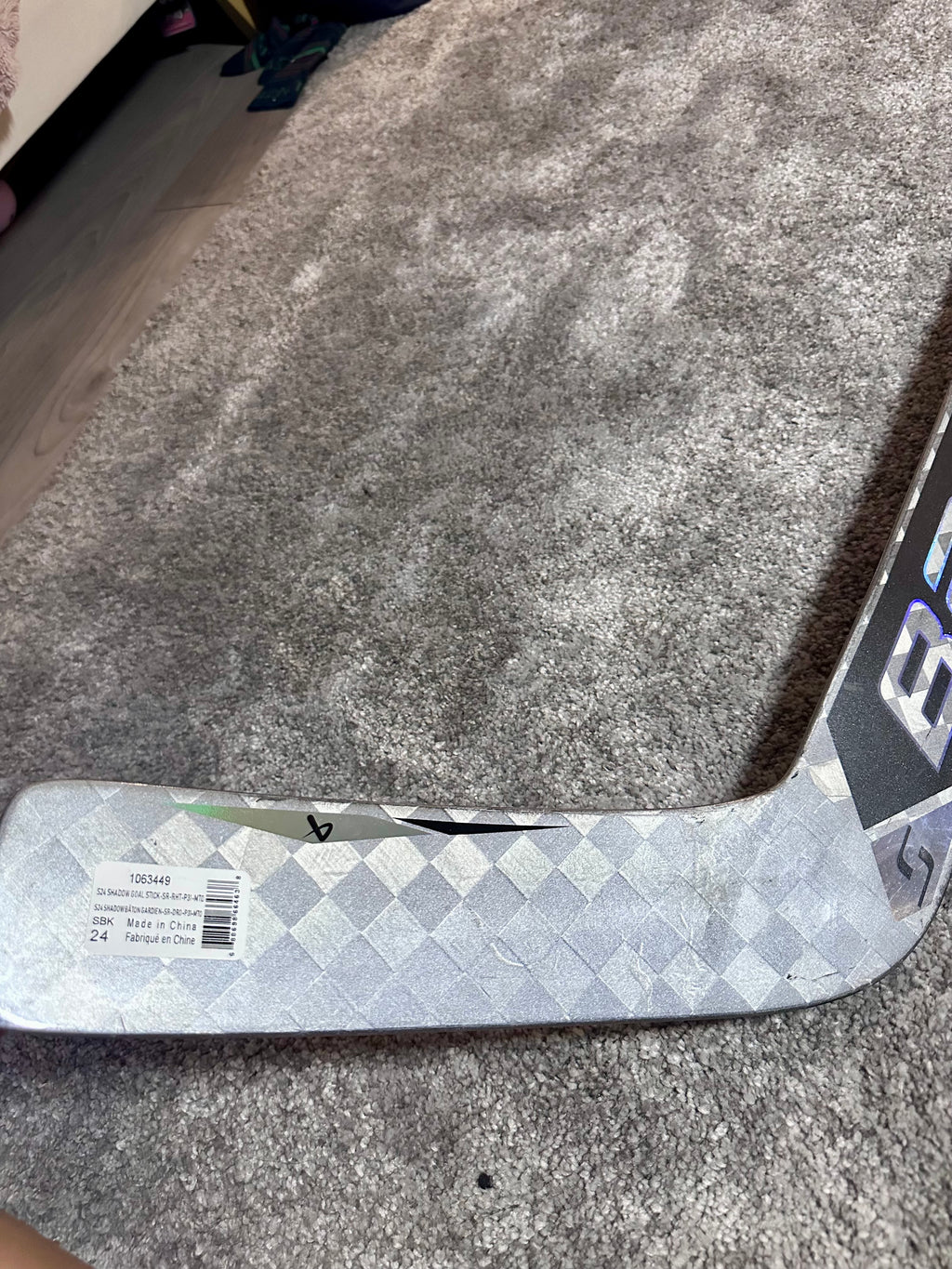 Bauer Supreme Shadow Full Right 24" Pro Goalie stick