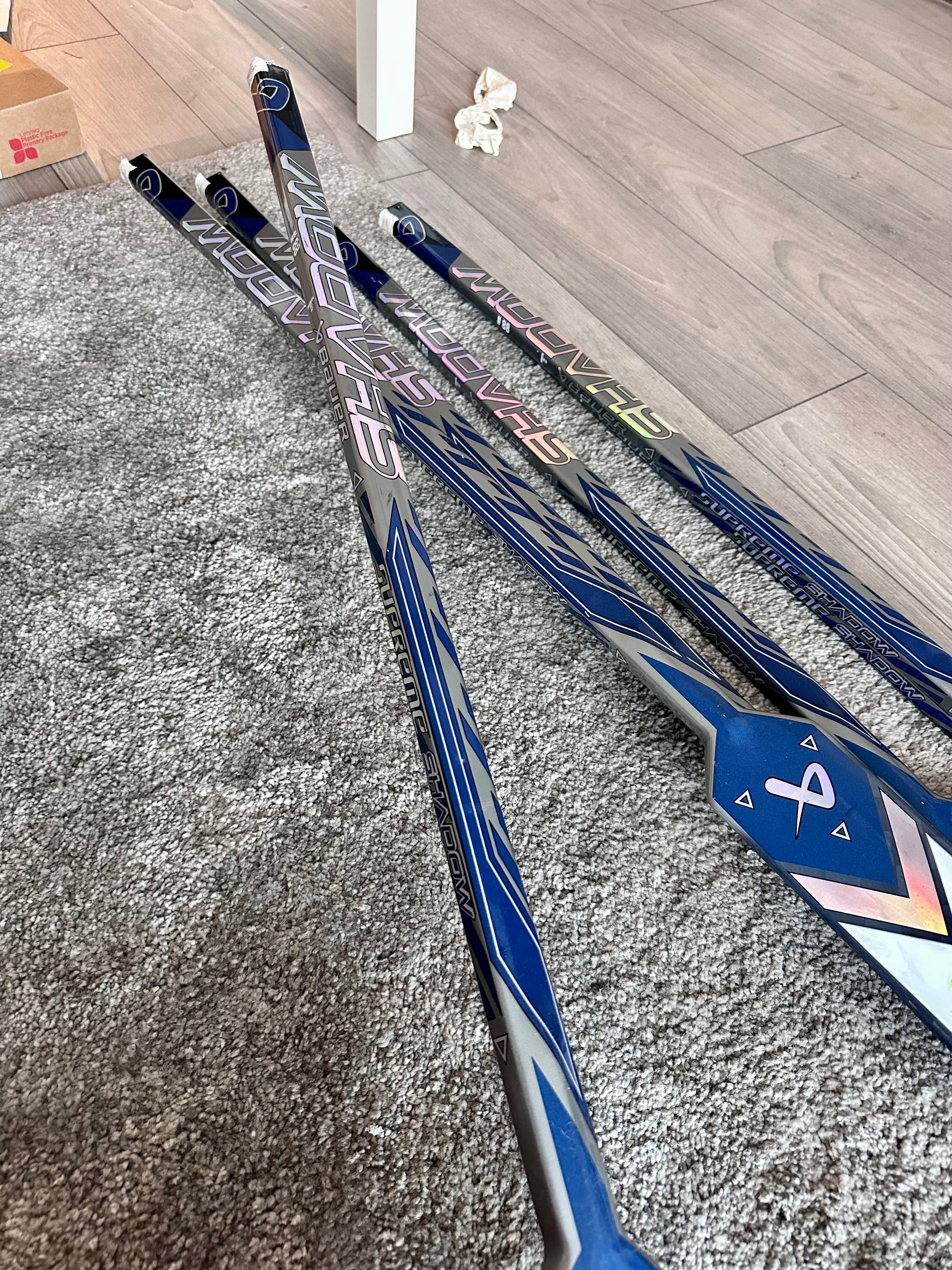 NCAA Bauer Shadow 24” Full Right Pro Stock Goalie stick #4