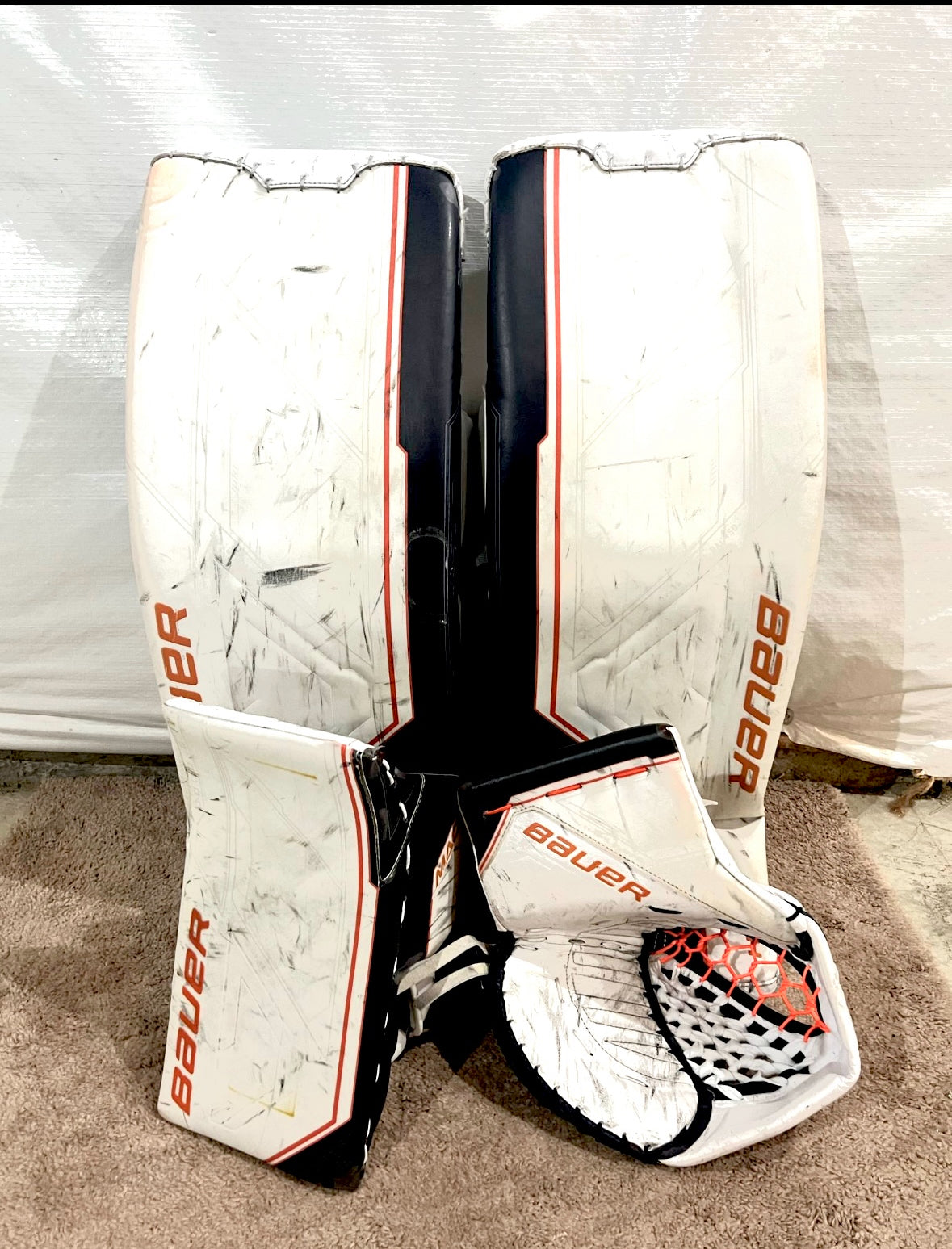 Bauer Mach 34+1 Goalie Full Set Pro Stock