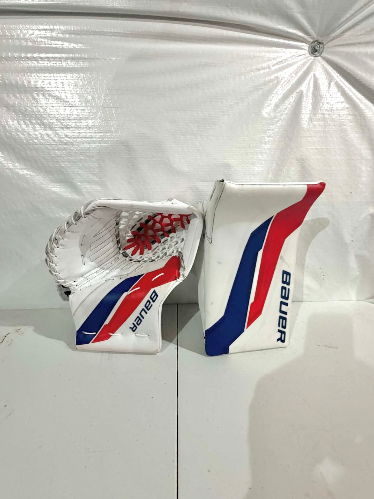 Bauer Supreme Shadow Full Right 35+1 Goalie Pro Stock Full Set
