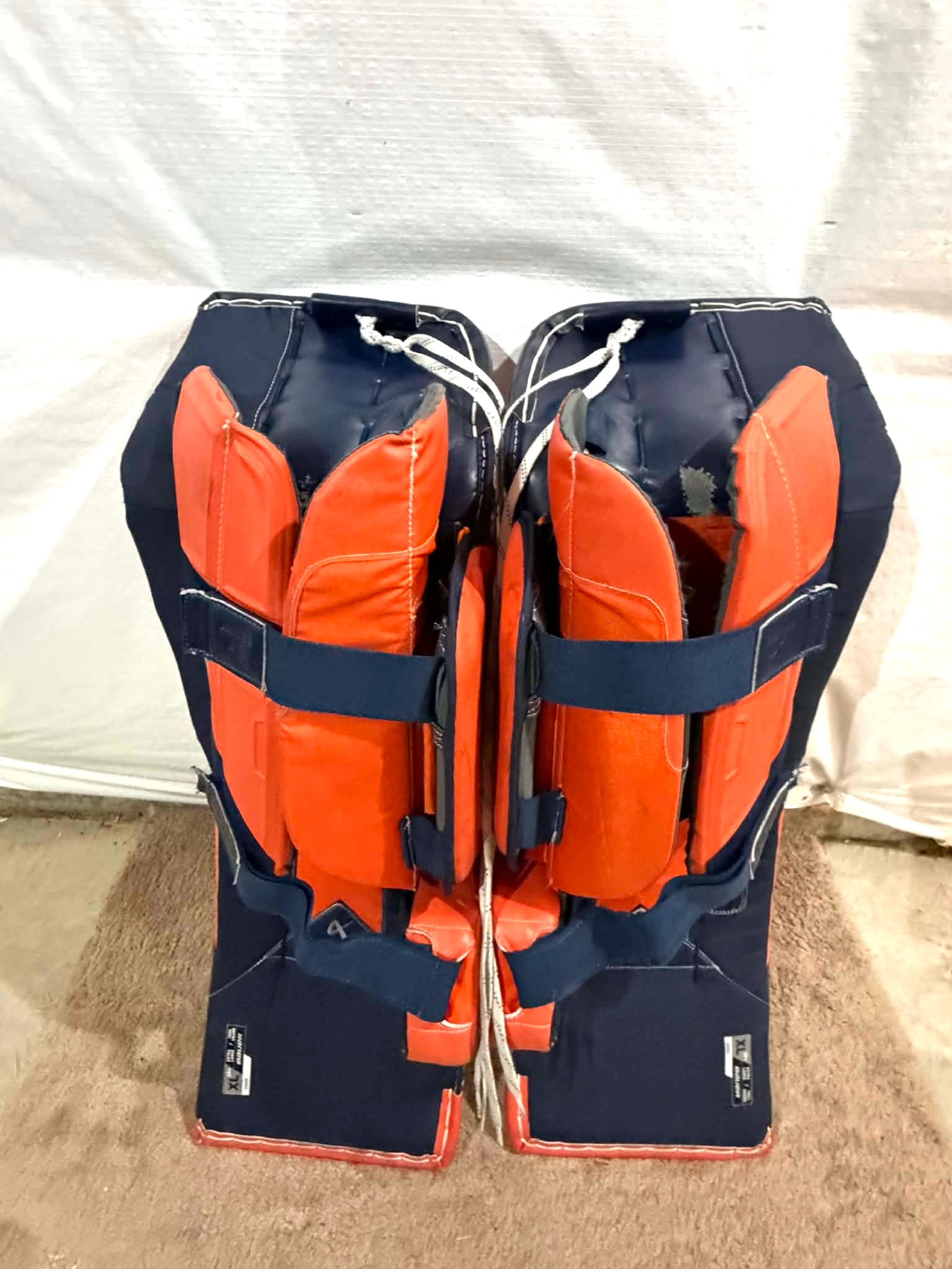 OHL Bauer Shadow Full Right 36+1 pro stock Goalie Full Set
