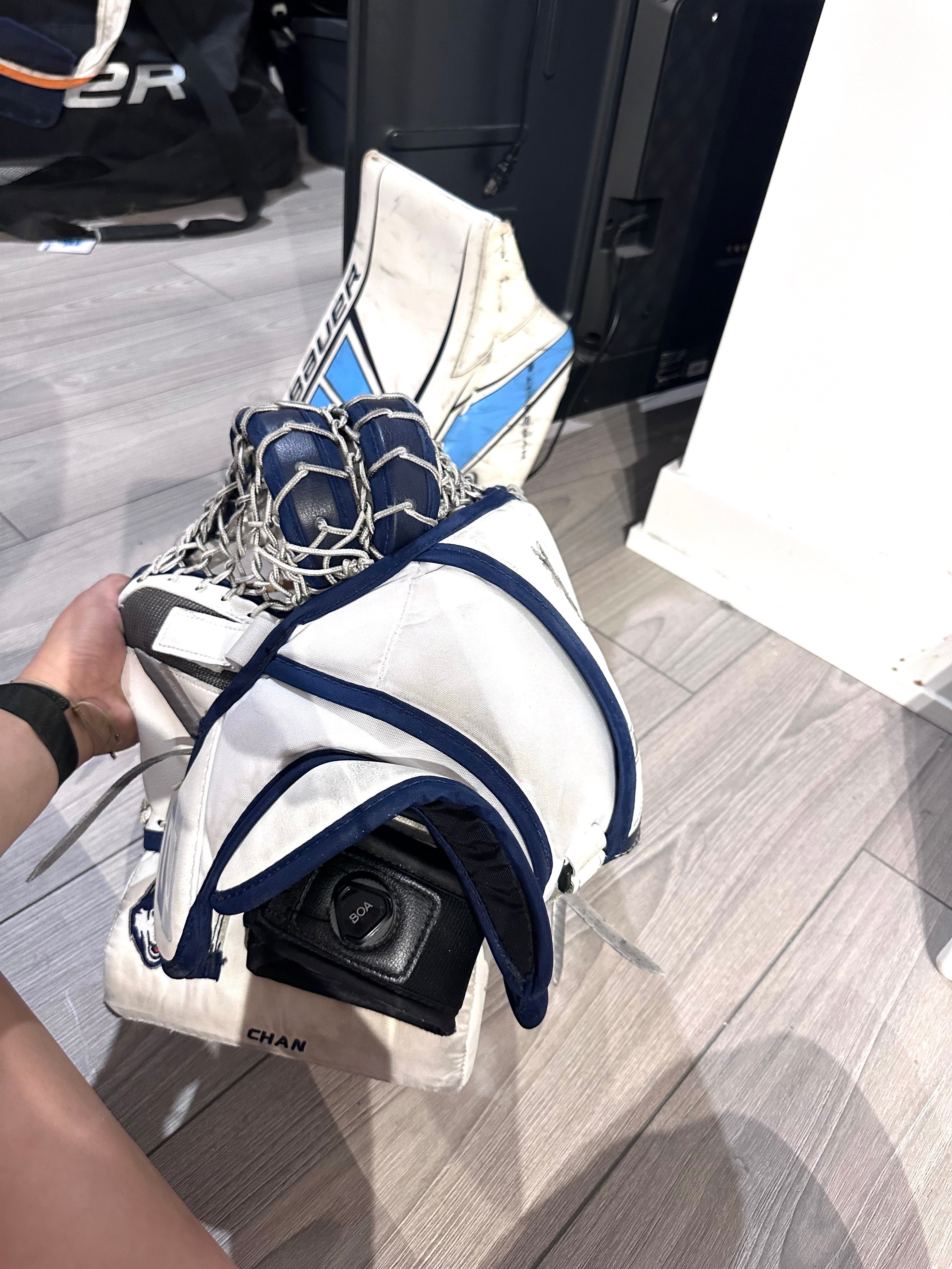 NCAA Brian Optik 2 32+1 Full Right Pro Stock Goalie Full Set