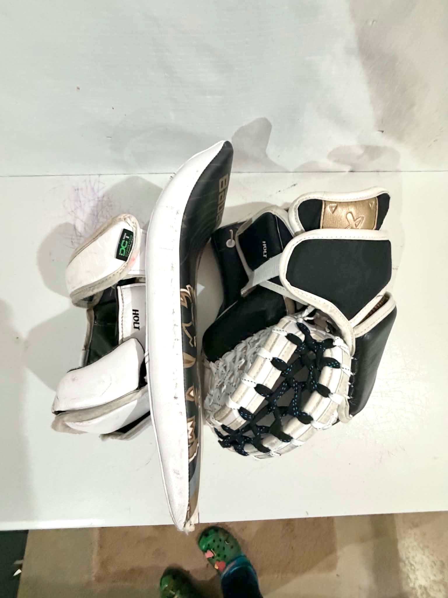 Bauer Digit Print Shadow 35+1 Pro Stock Goalie Full Set
