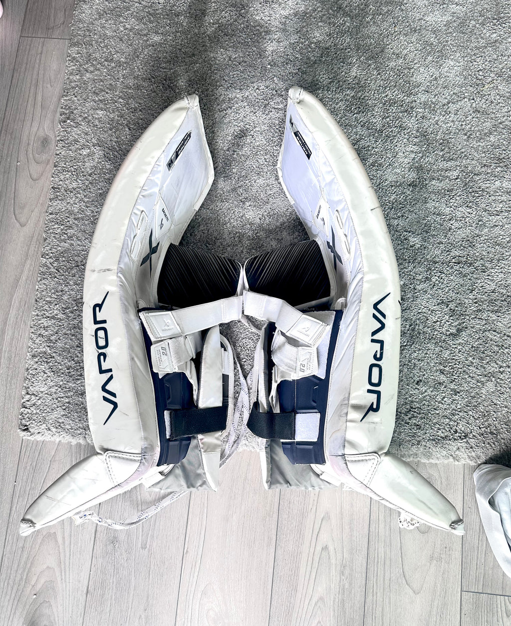 NCAA Bauer digit print Hyperlite 2 34+1 pro stock goalie full set