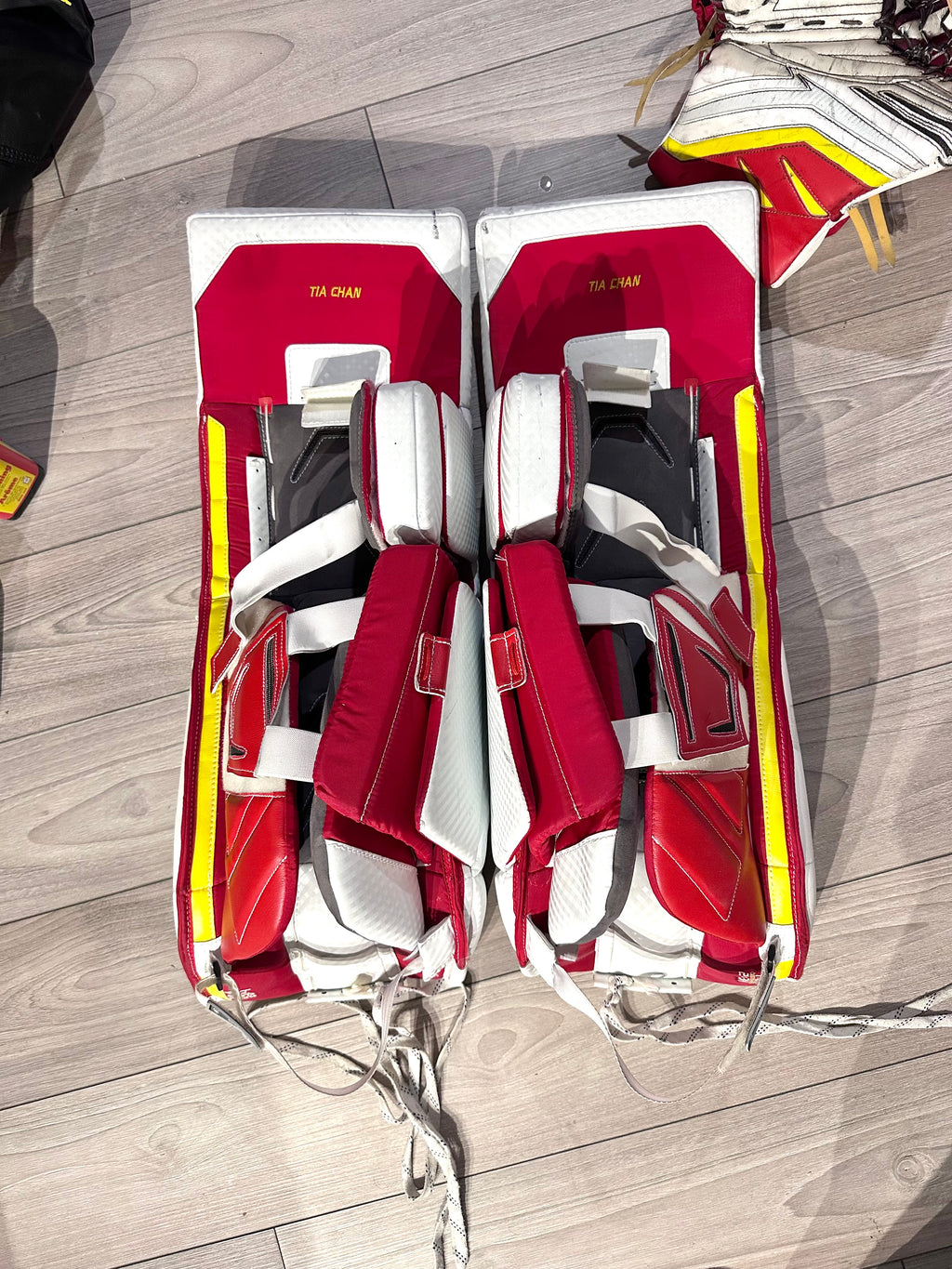Olymics Return Brian Gnetik V Full Right 32+1 Pro Stock Goalie Full Set