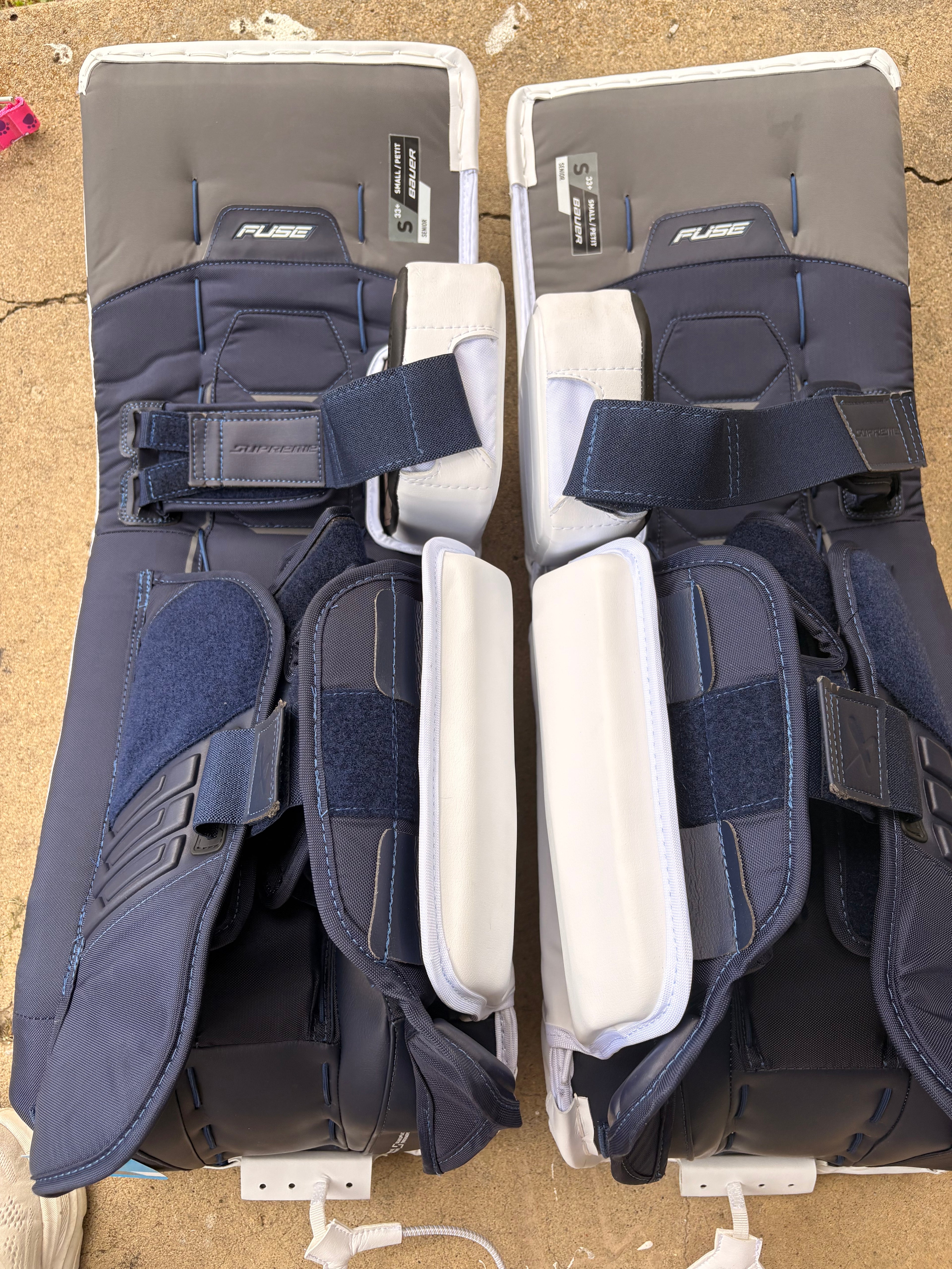 New Bauer supreme Fuse goalie full set