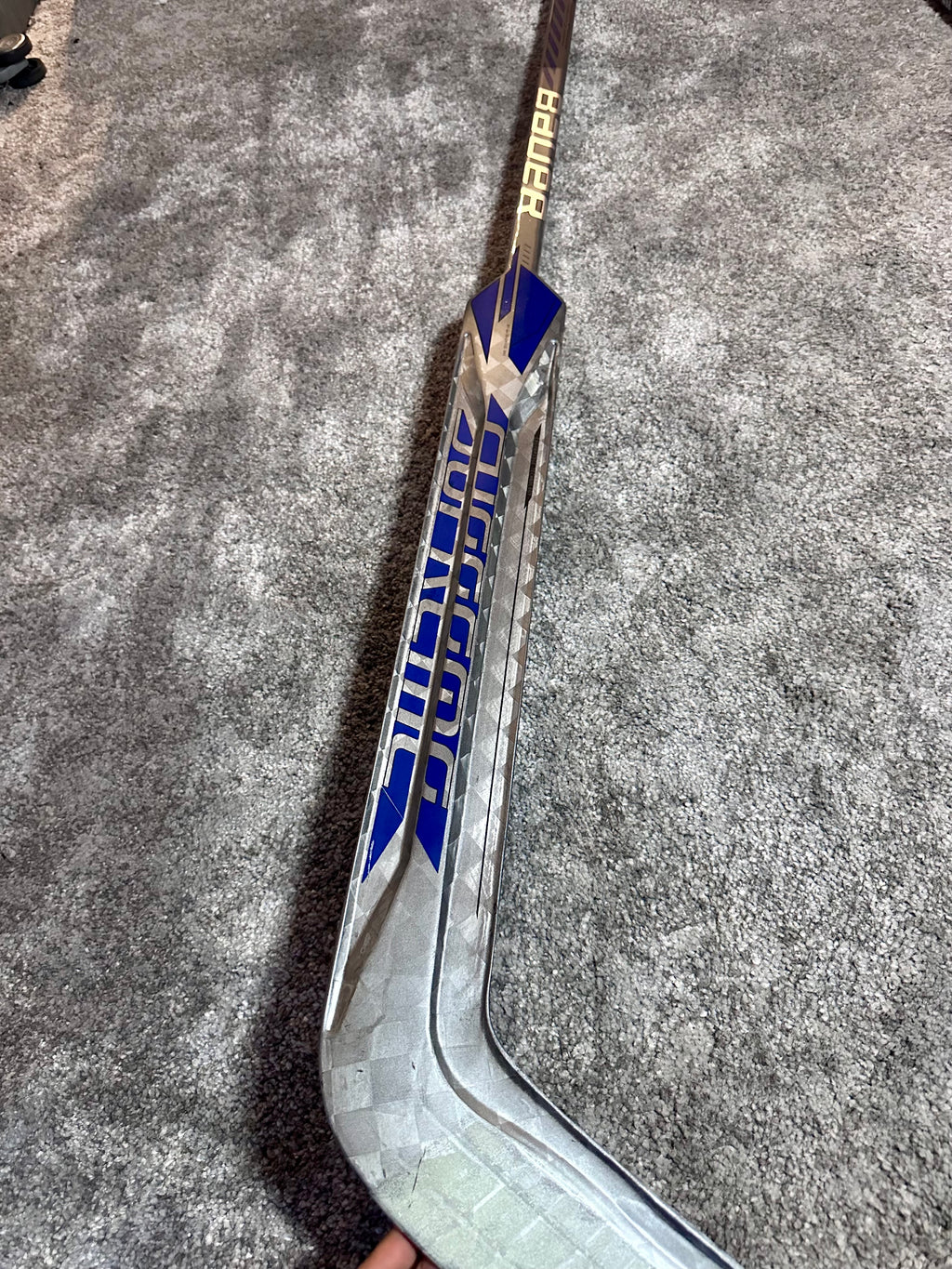 NCAA Bauer Mach 25" Full Right Pro Stock Goalie Stick #2