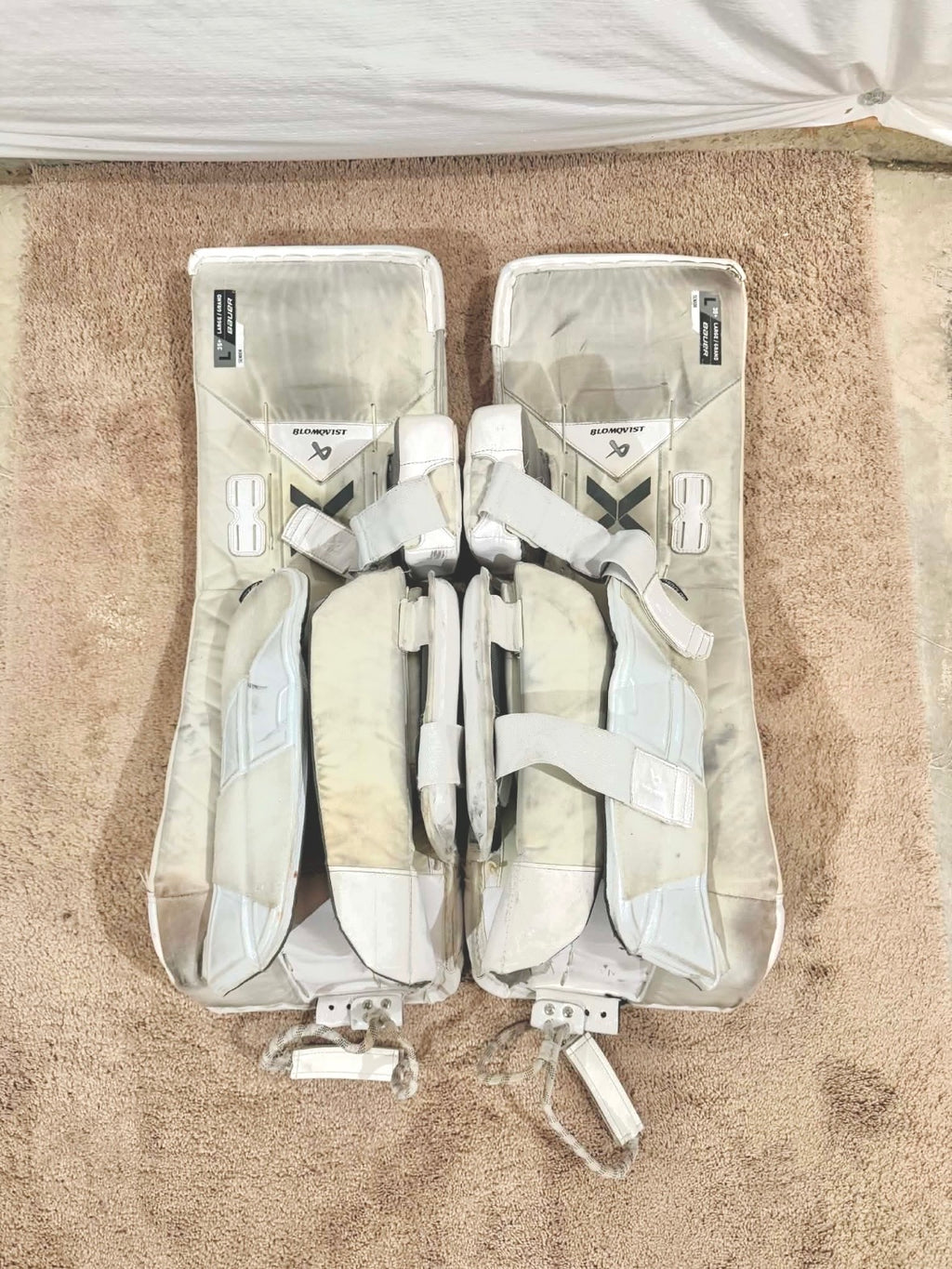 Pittsburgh penguins Bauer Hyperlite 2 Regular Goalie pro stock Full Set
