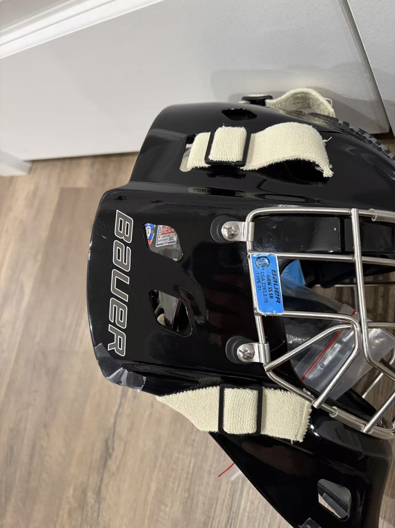 New Bauer NME One pro goalie mask