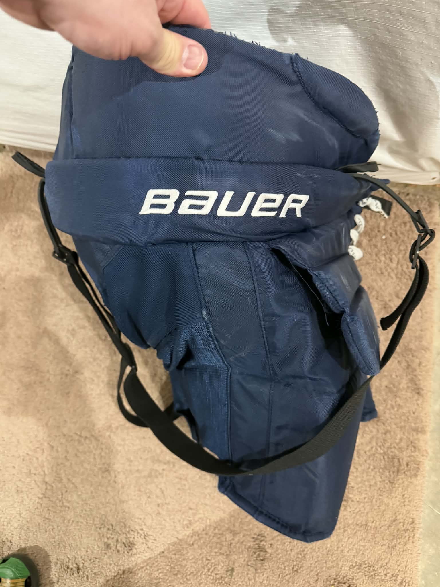 Bauer pro custom pro stock goalie pants
