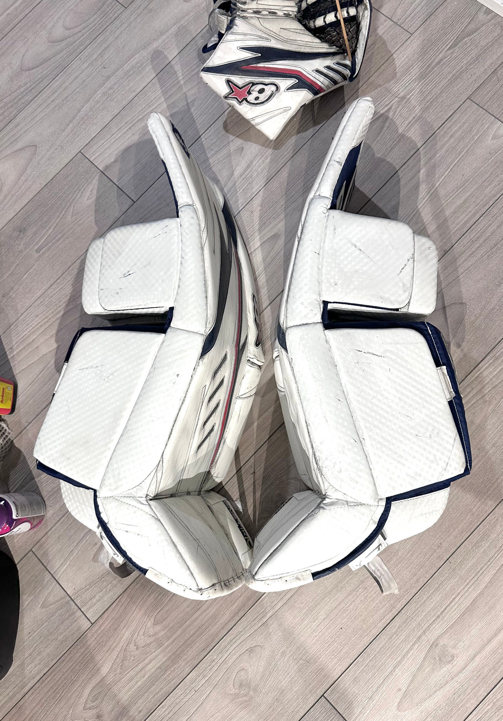 NCAA Brian Optik 2 32+1 Full Right Pro Stock Goalie Full Set