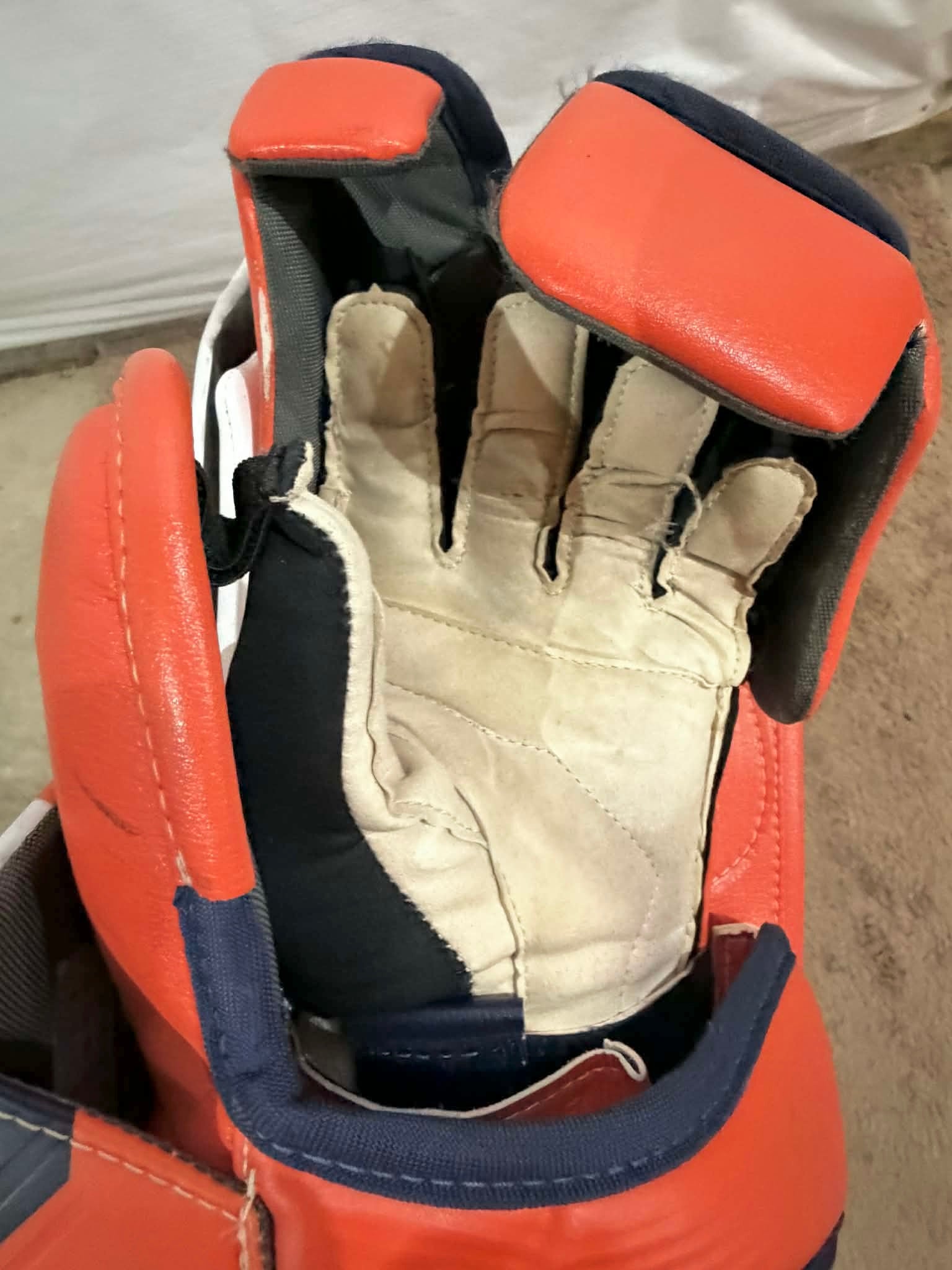 OHL Bauer Shadow Full Right 36+1 pro stock Goalie Full Set