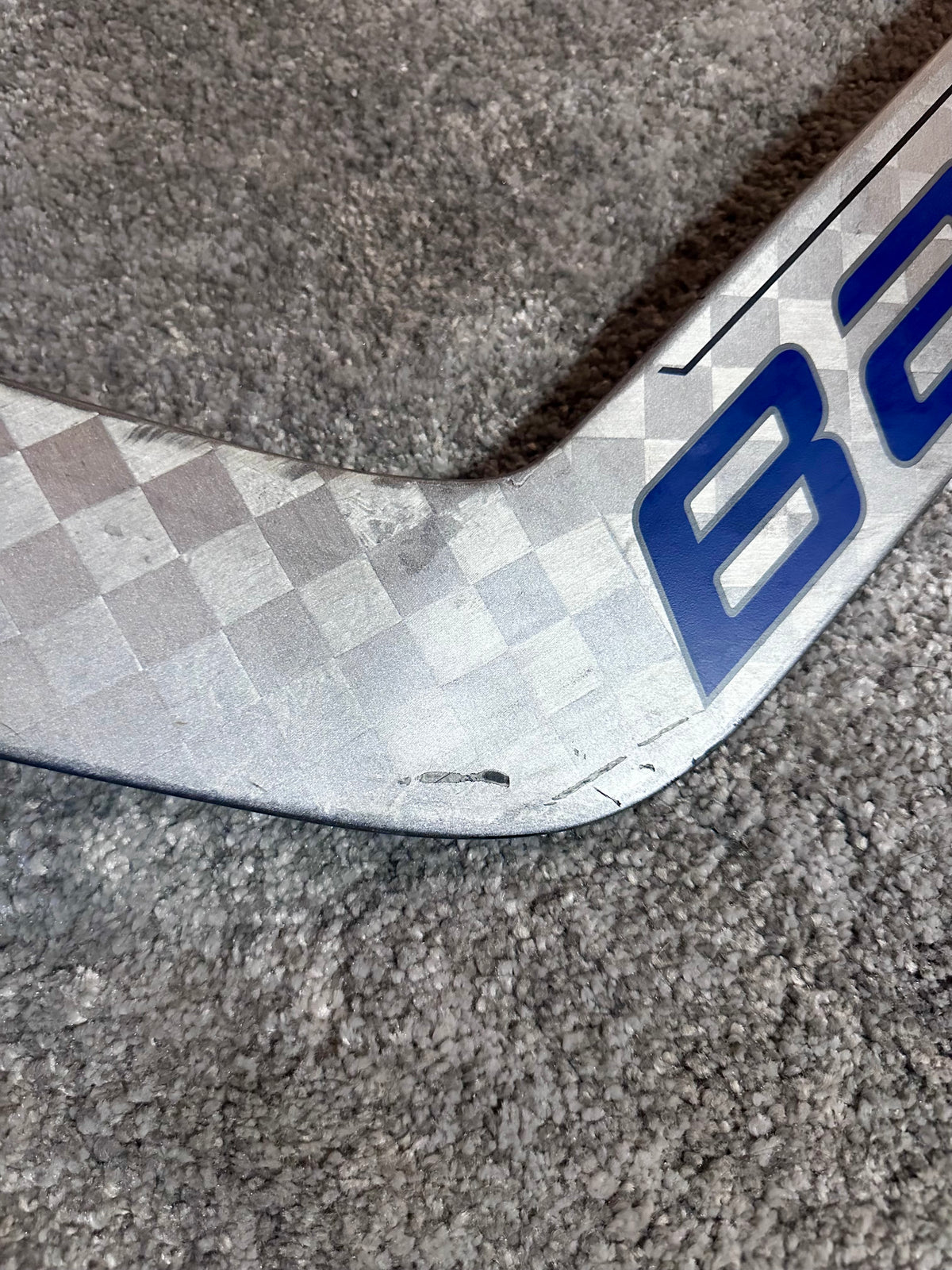 NCAA Bauer Mach 25” Full Right Pro Stock Goalie Stick #4
