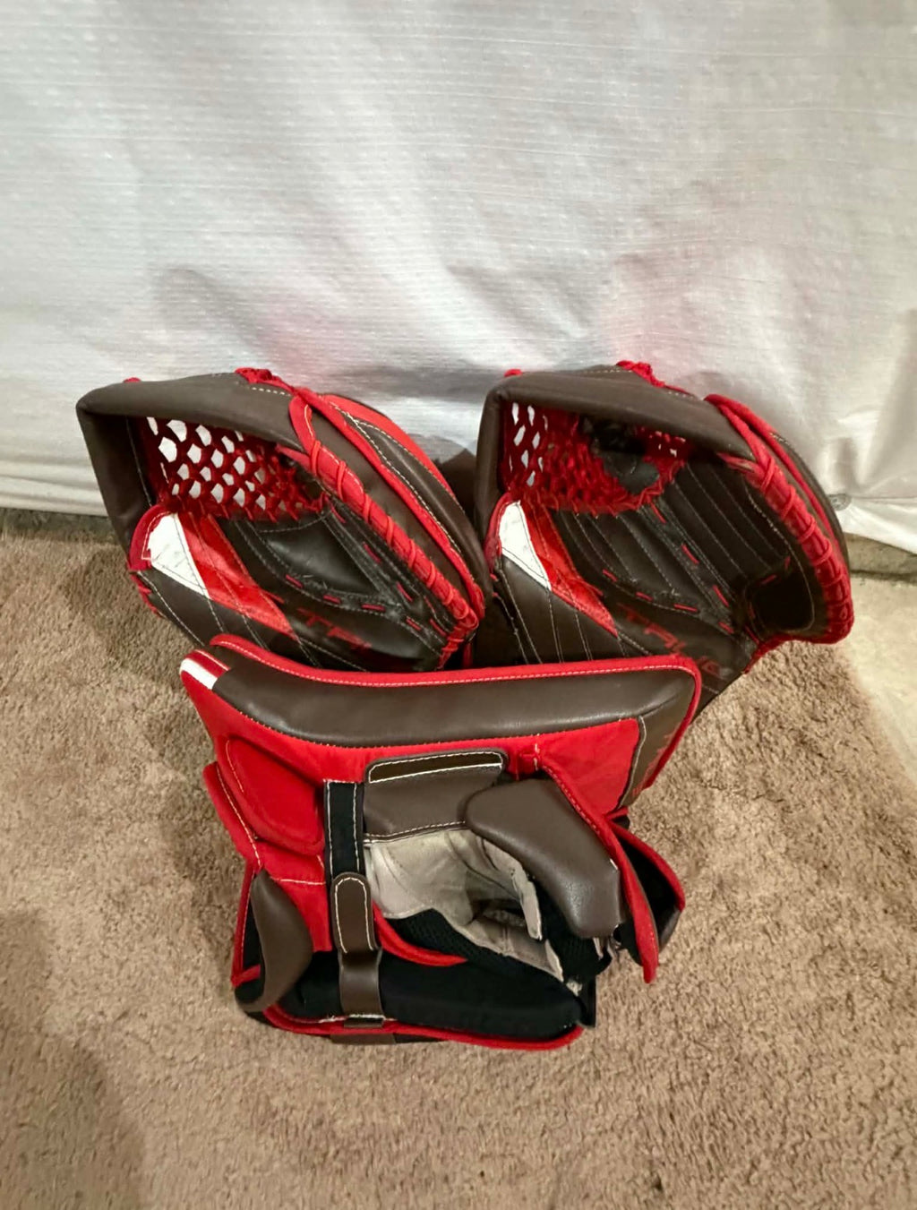 True L20.2 33+2 pro stock goalie full set
