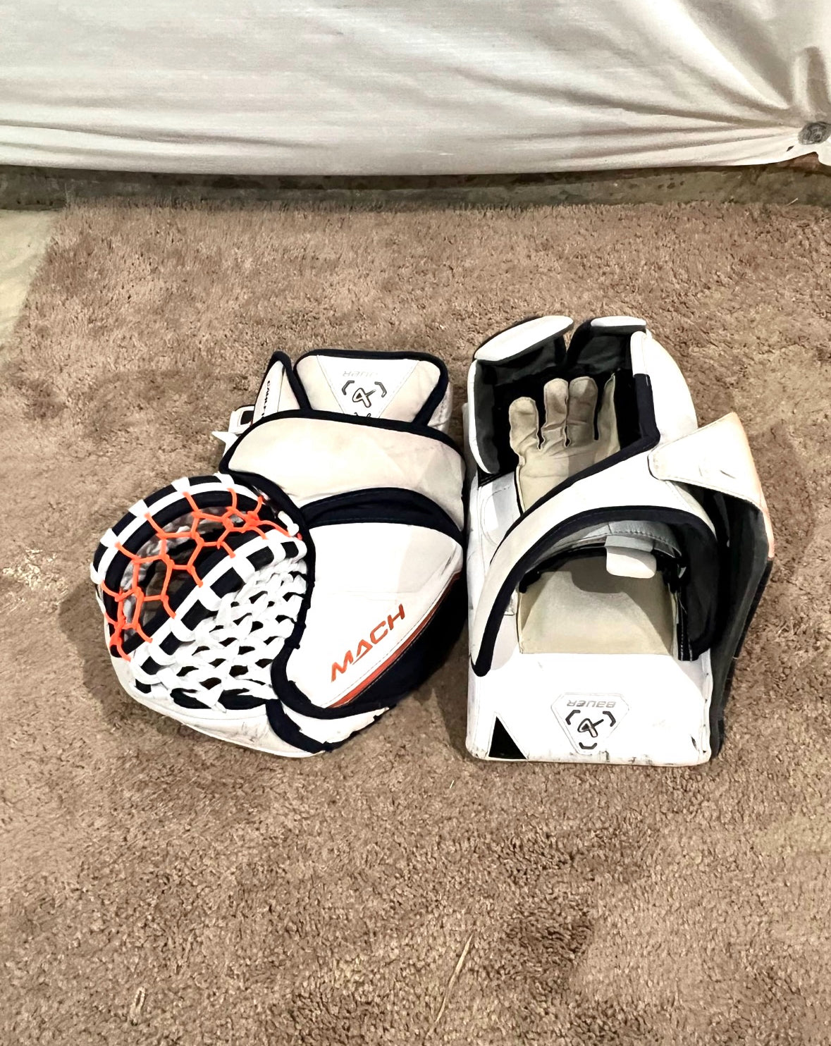 Bauer Mach 34+1 Goalie Full Set Pro Stock