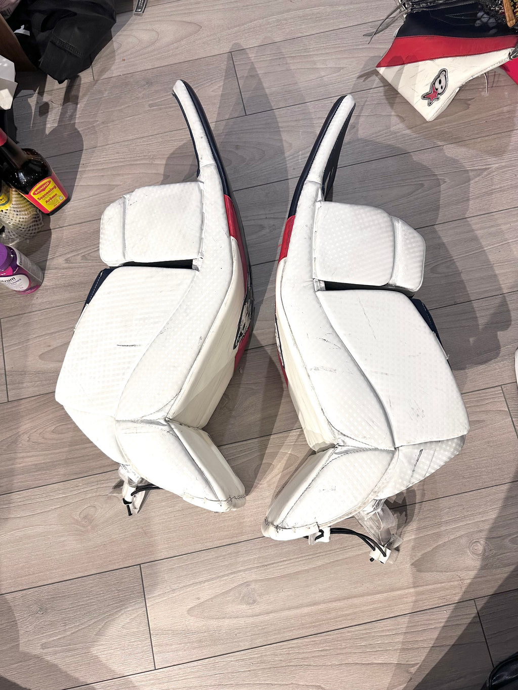 NCAA Brian’s / Vaughn Custom Optik 2 32+1 Full Right Pro Stock Goalie Full Set