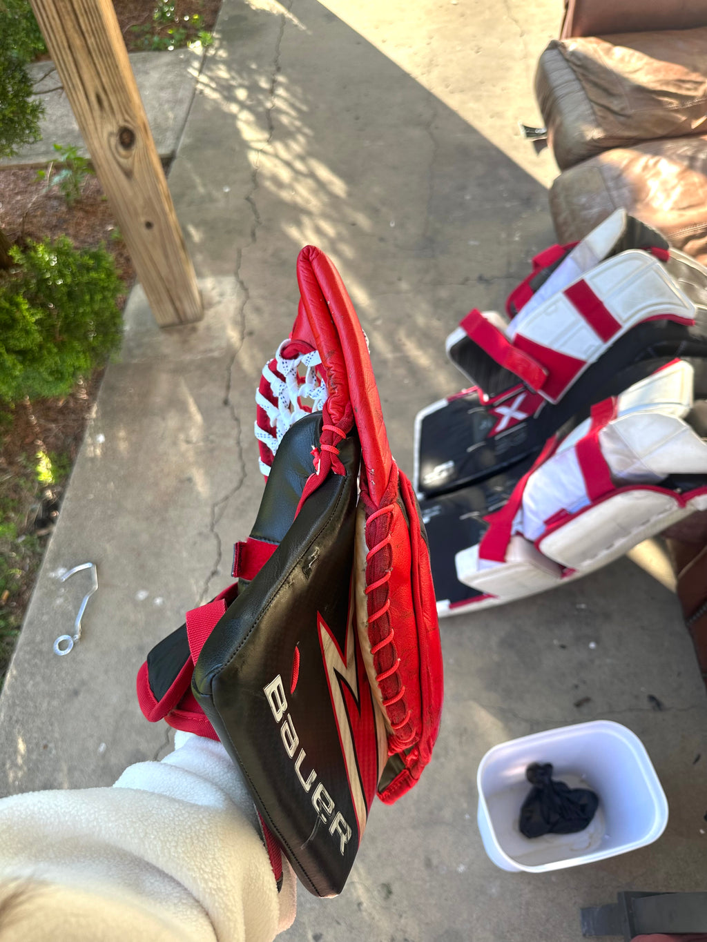 Bauer Hyperlite 2 33+1 pro stock goalie full set