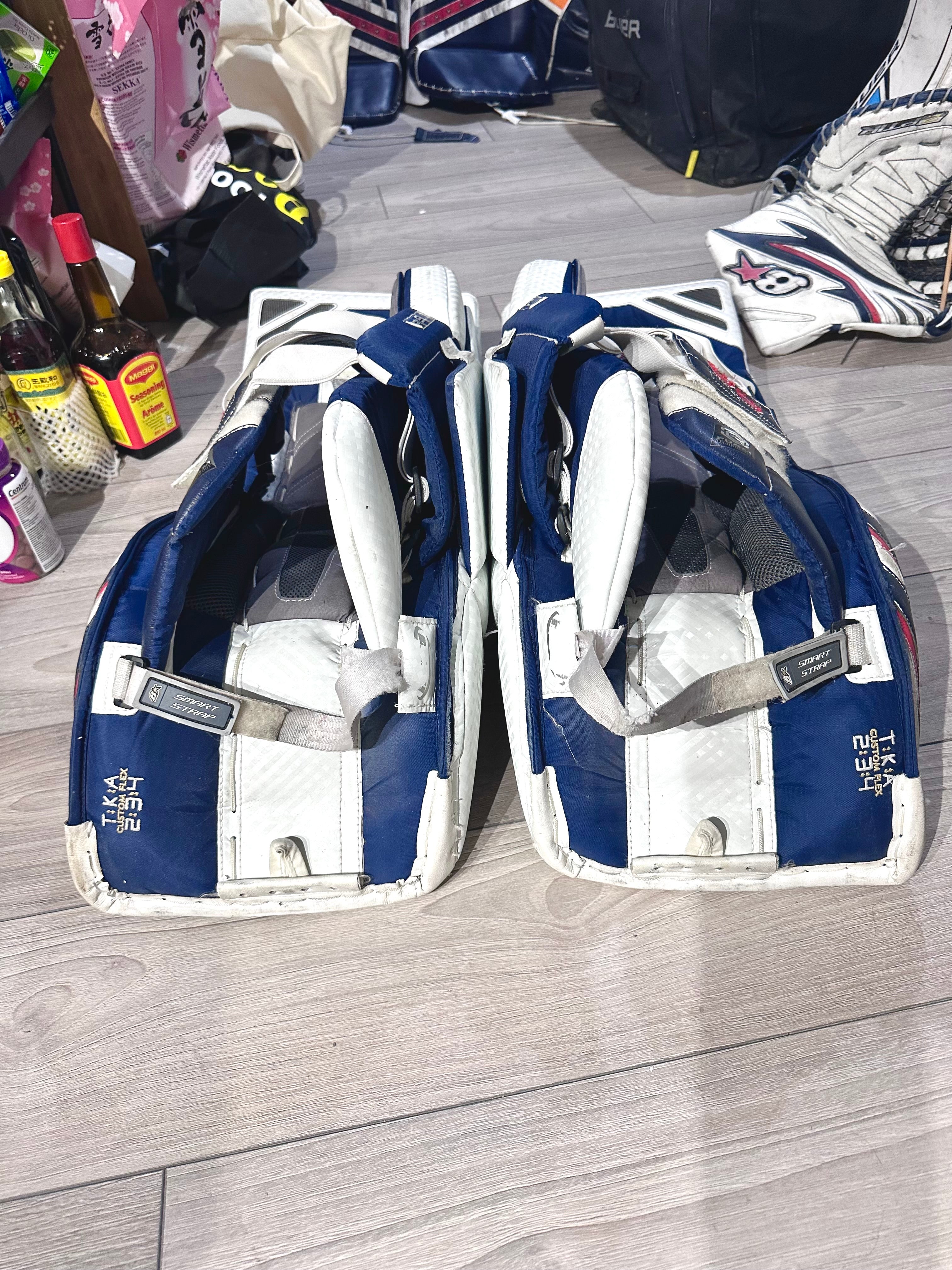 NCAA Brian Optik 2 32+1 Full Right Pro Stock Goalie Full Set