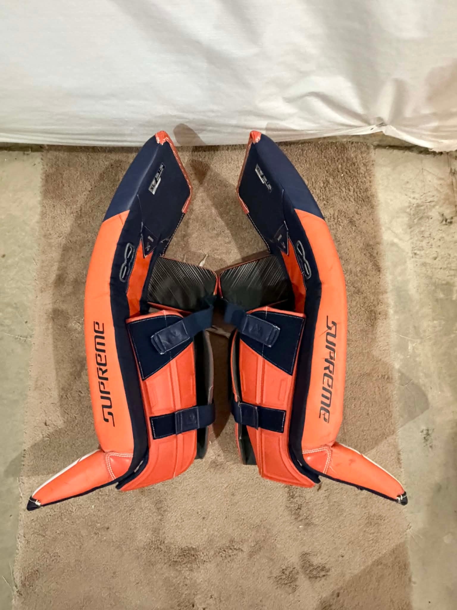 OHL Bauer Shadow Full Right 36+1 pro stock Goalie Full Set