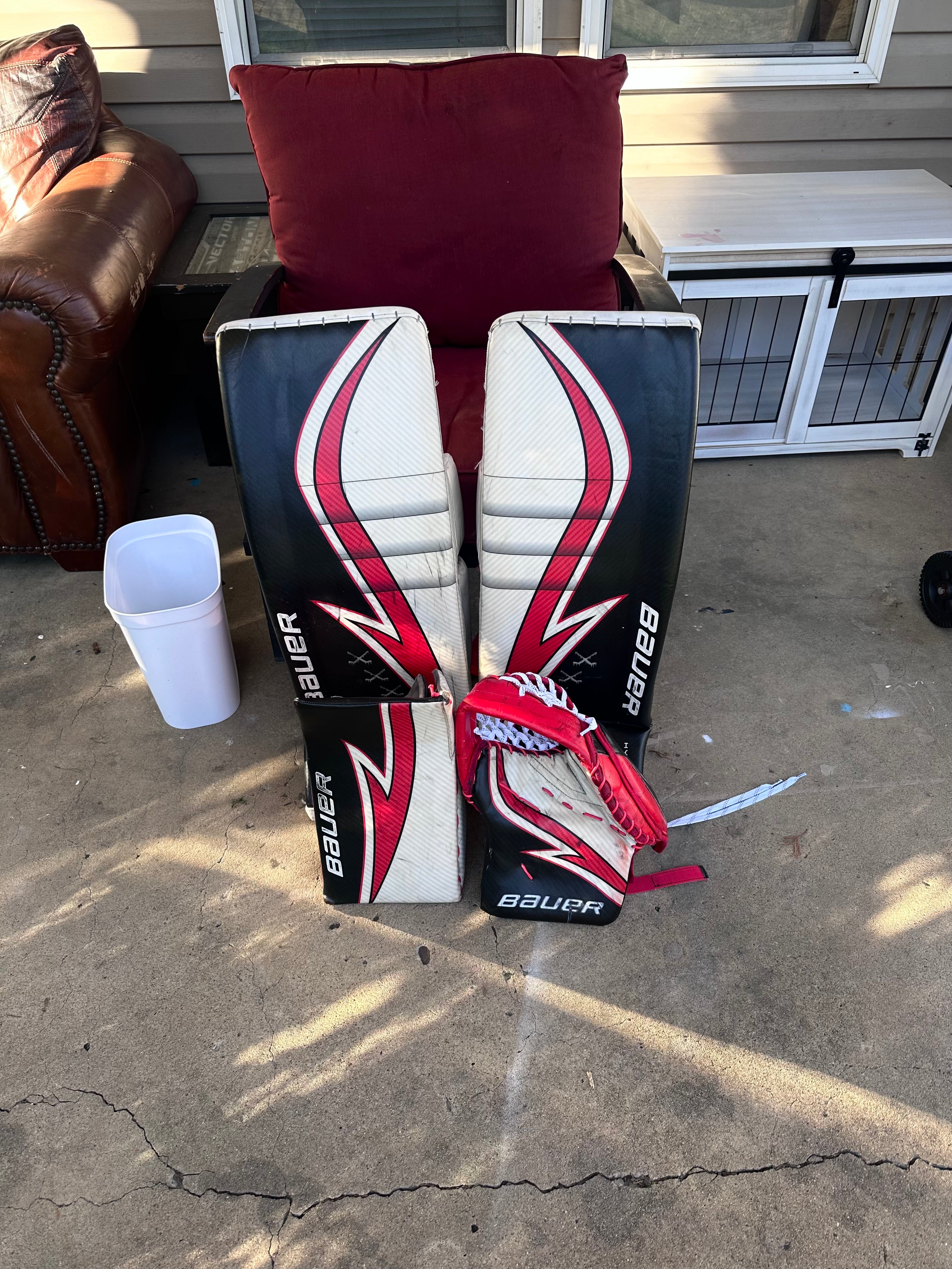 Bauer Hyperlite 2 33+1 pro stock goalie full set