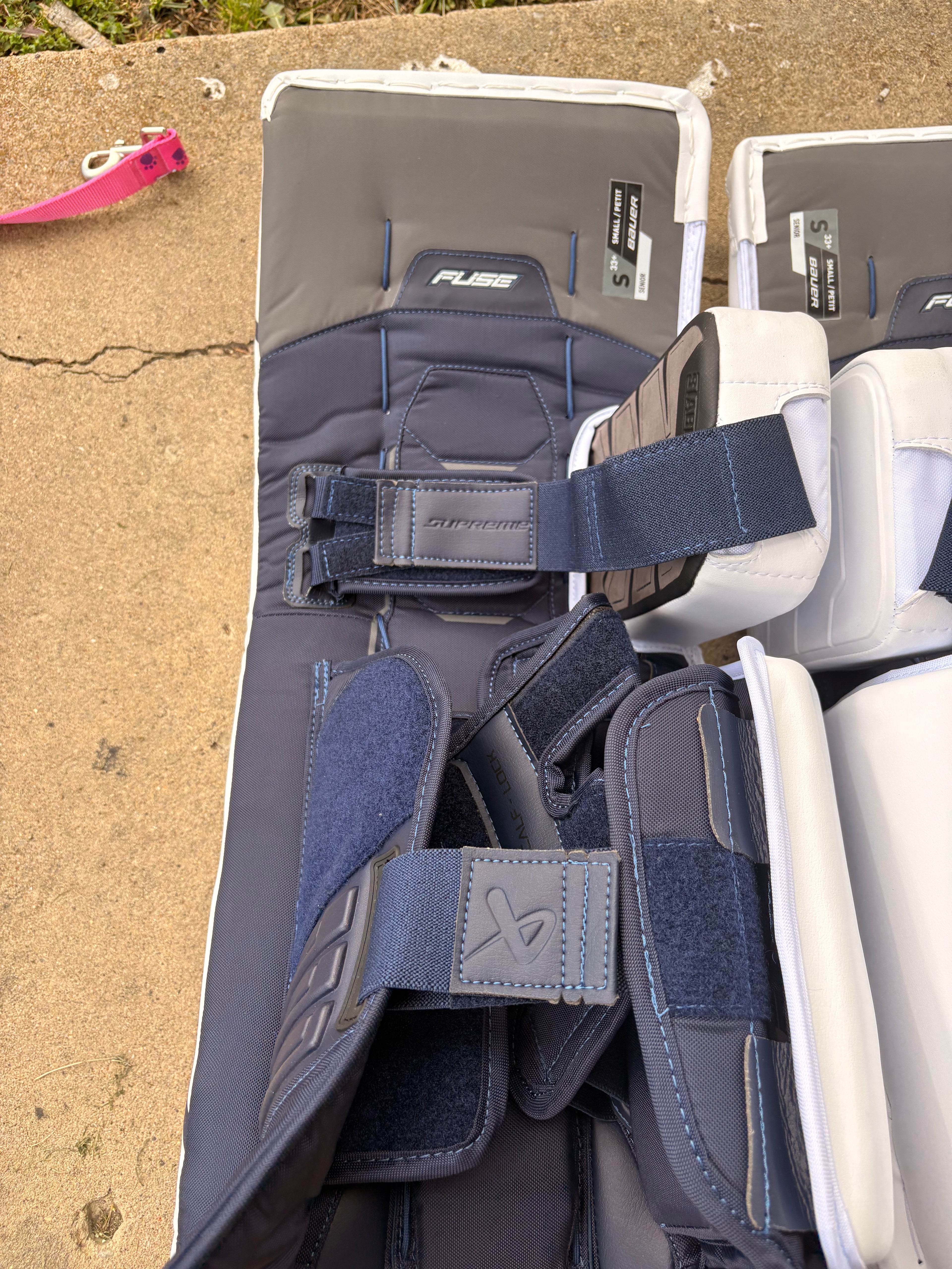 New Bauer supreme Fuse goalie full set