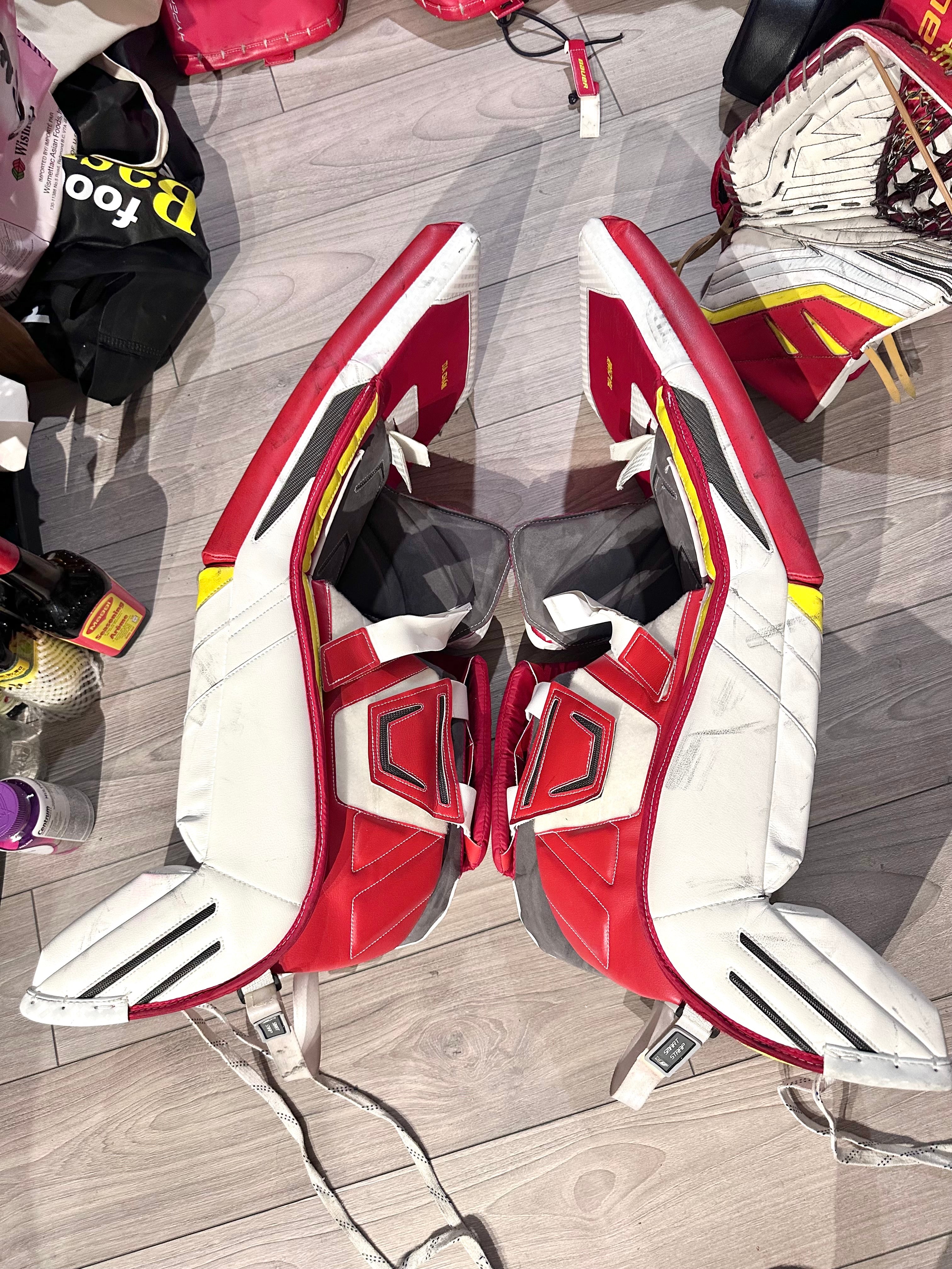 Olymics Return Brian Gnetik V Full Right 32+1 Pro Stock Goalie Full Set