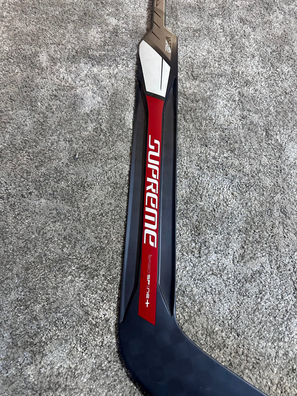 New NCAA Bauer Ultrsonic 25” Full Right Pro Stock Goalie Stick