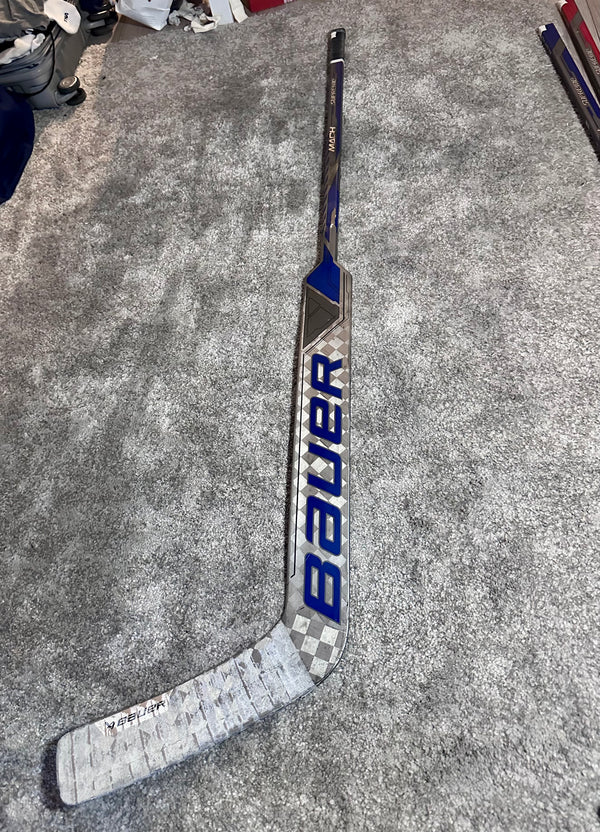 NCAA Bauer Mach 25" Full Right Pro Stock Goalie Stick #2