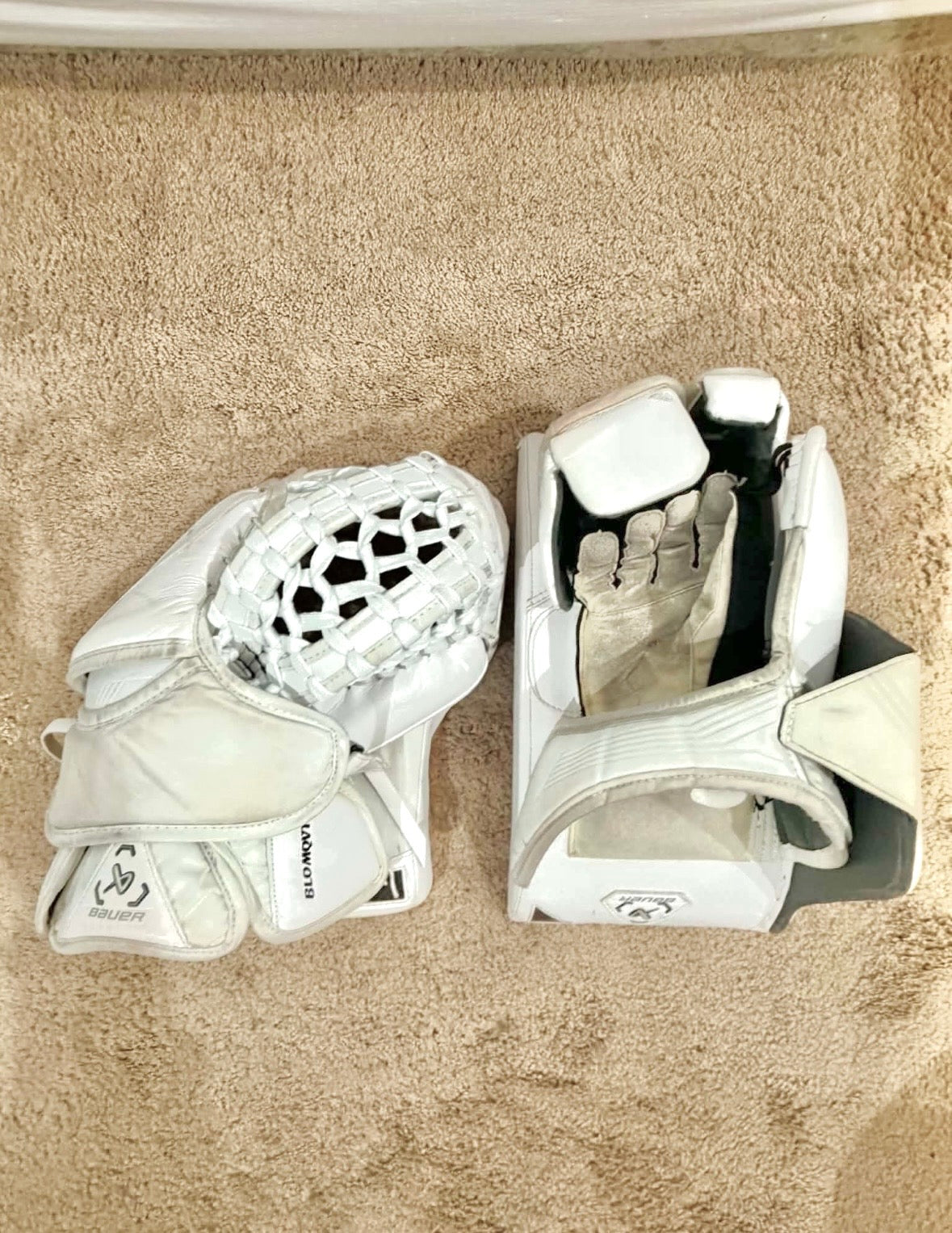 Pittsburgh penguins Bauer Hyperlite 2 Regular Goalie pro stock Full Set