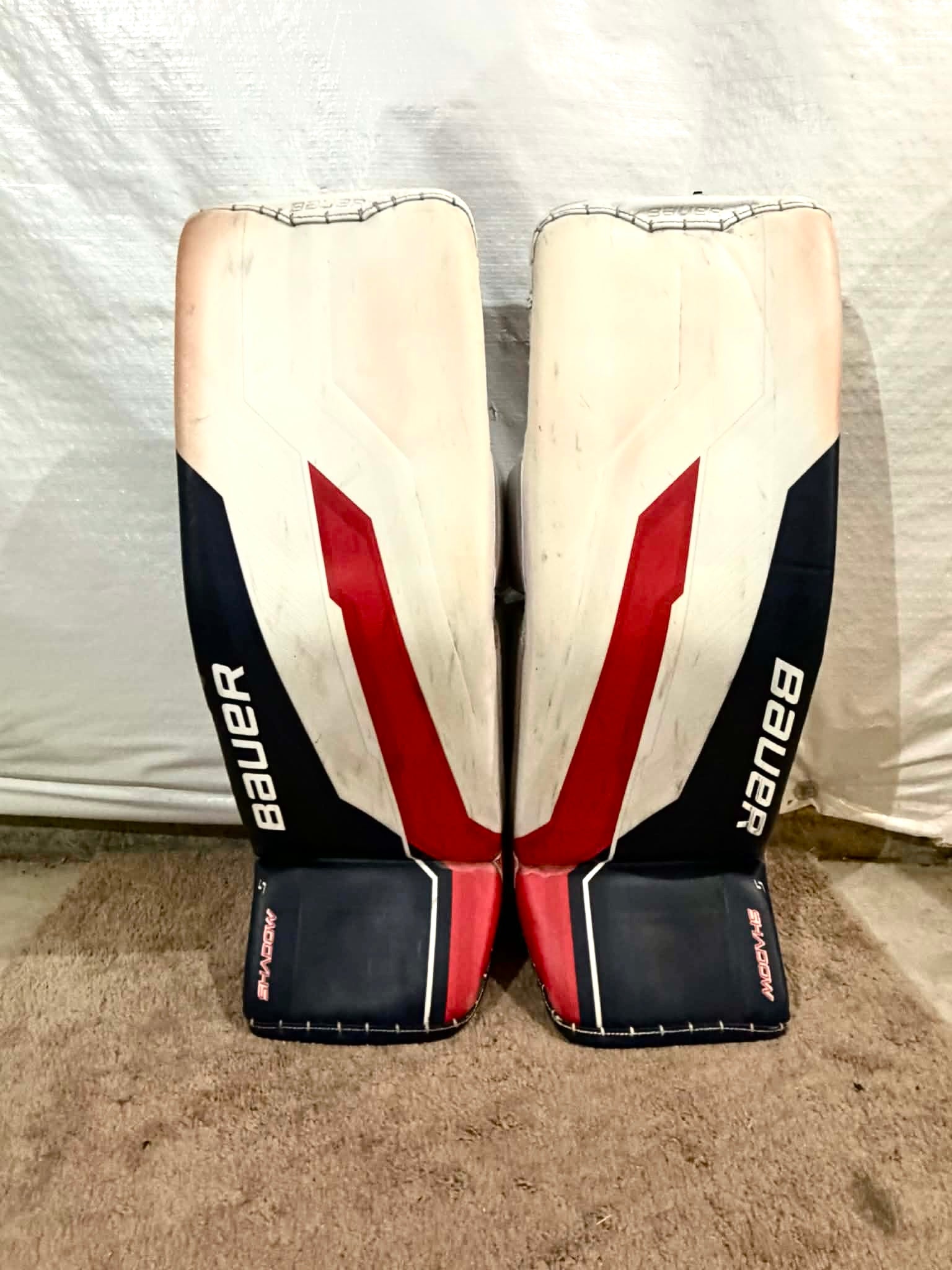 Bauer supreme shadow 35+1 pro stock goalie full set